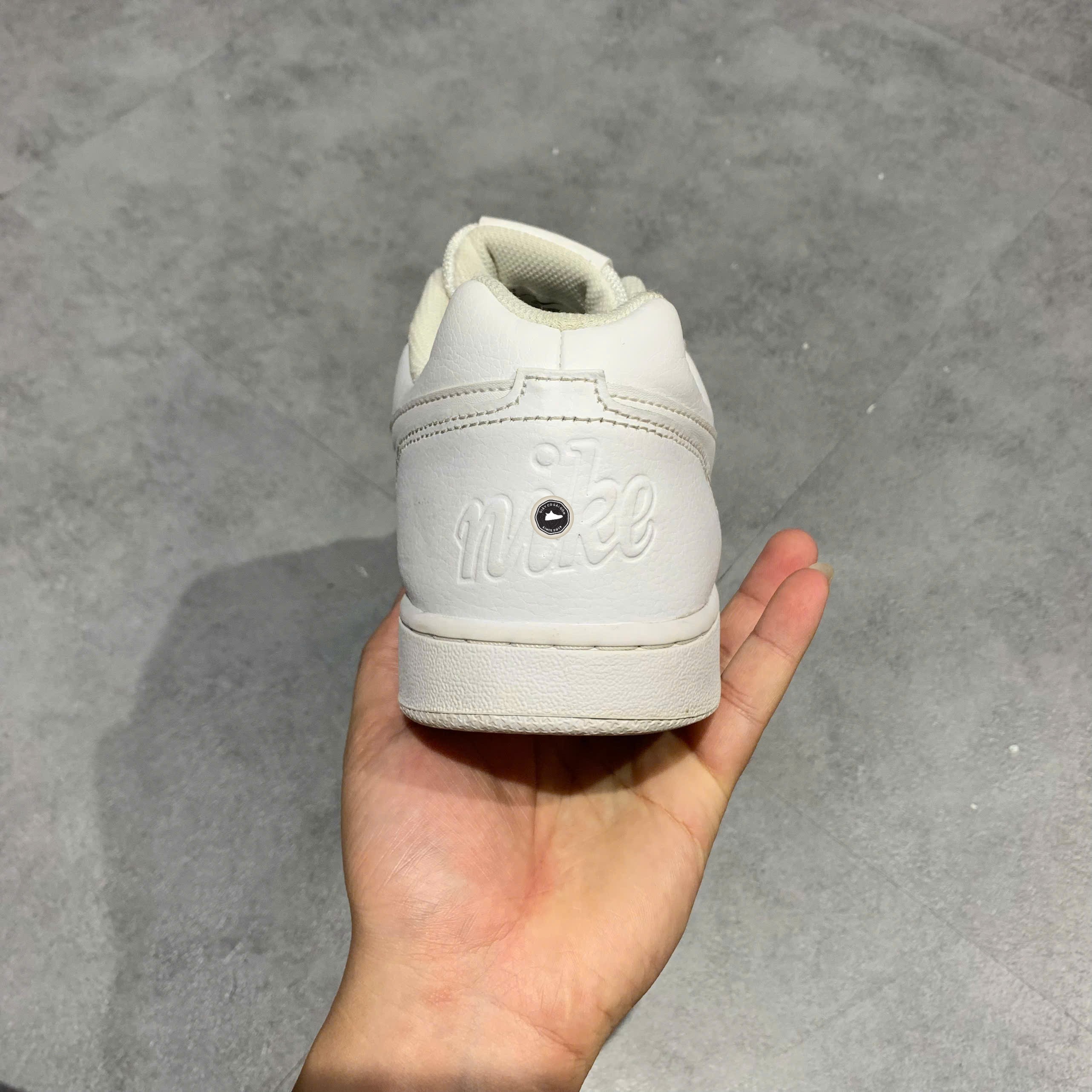 Nike Ebernon Low Triple White - AQ1775 100 - Size 44 - GIÀY 2HAND CHÍNH HÃNG PVN24267