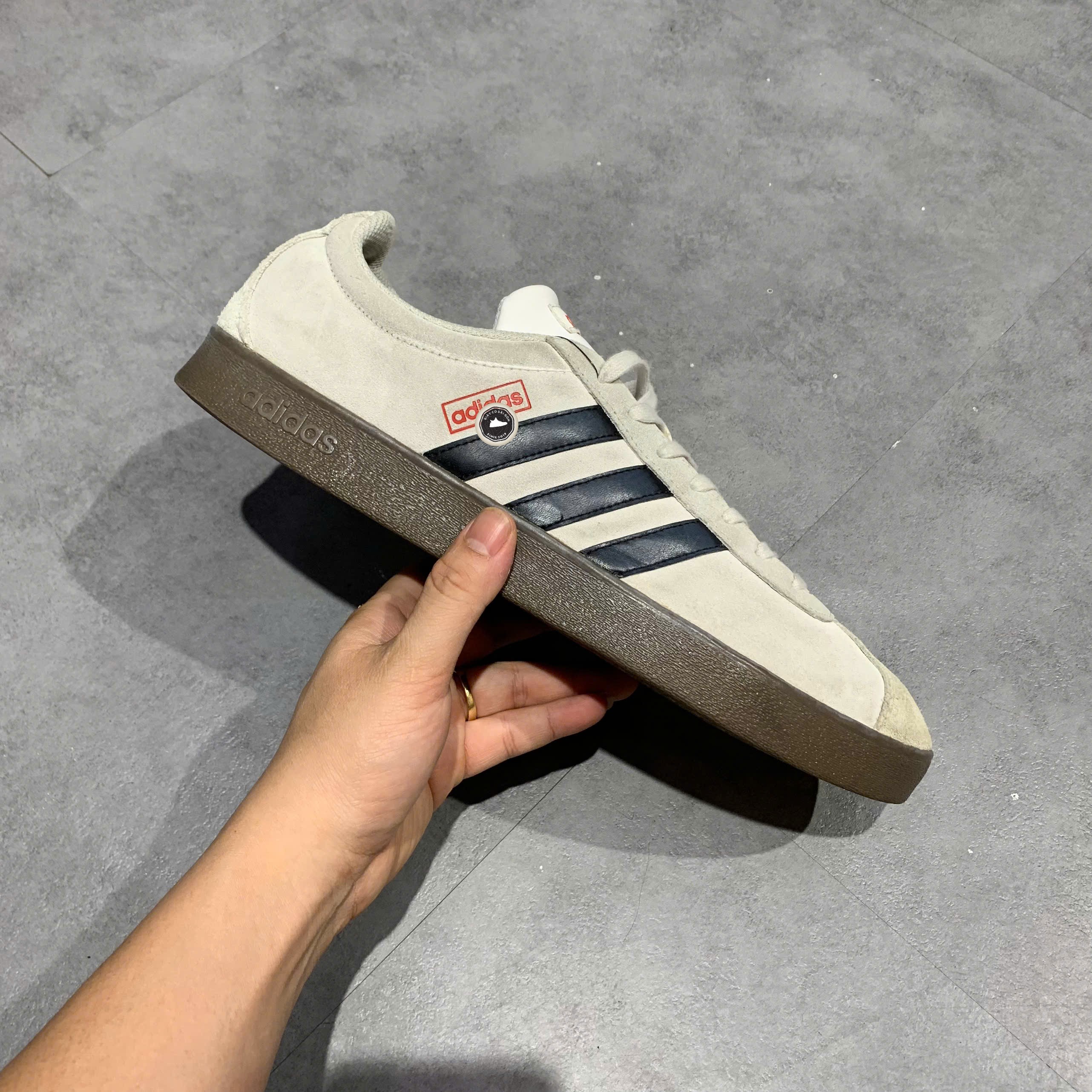 Adidas VL Court 2.0 - HQ1802 - Size 46 - GIÀY 2HAND CHÍNH HÃNG PVN24565
