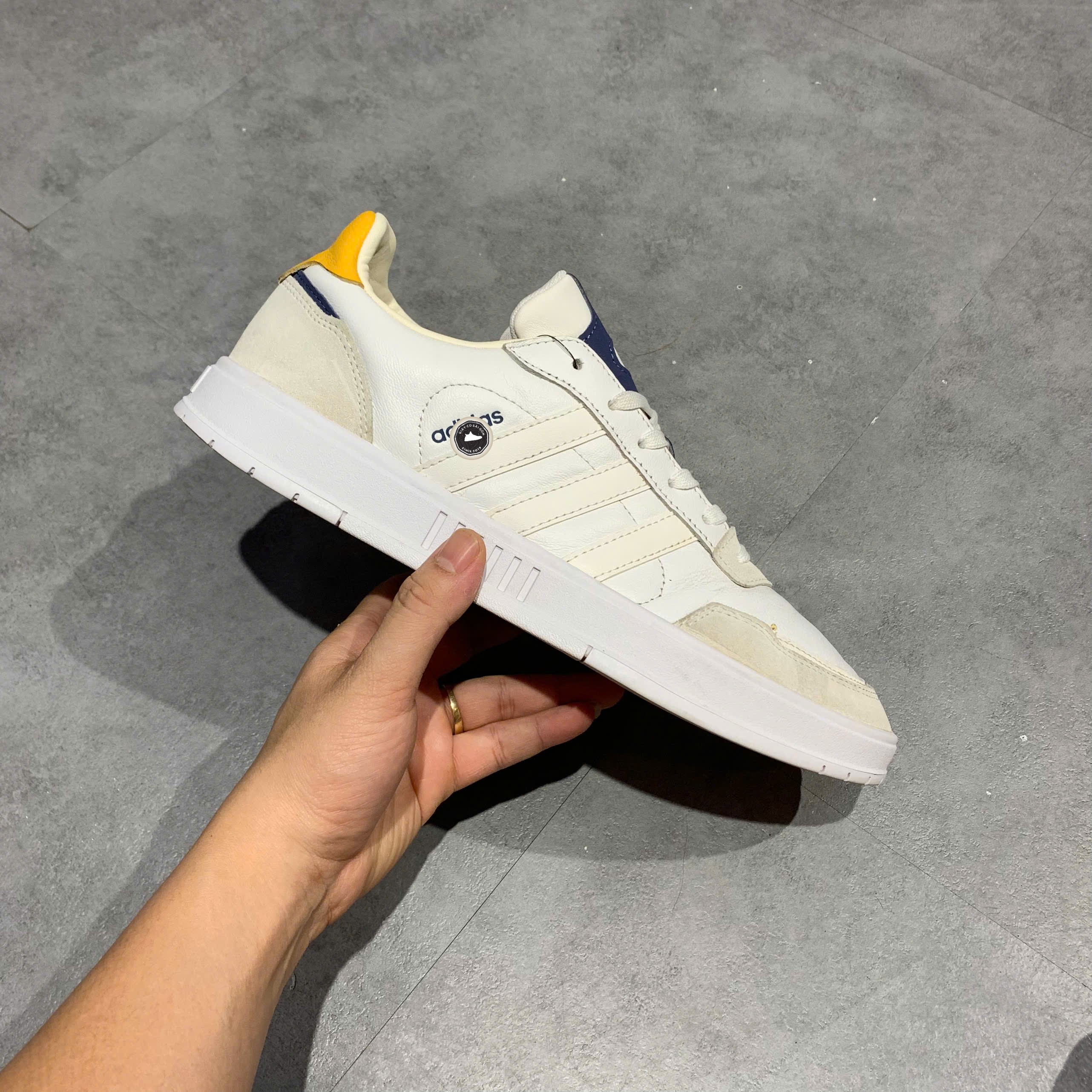 Adidas Neo Courtmaster White Yellow - FY8046 - Size 44 - GIÀY 2HAND CHÍNH HÃNG PVN24538