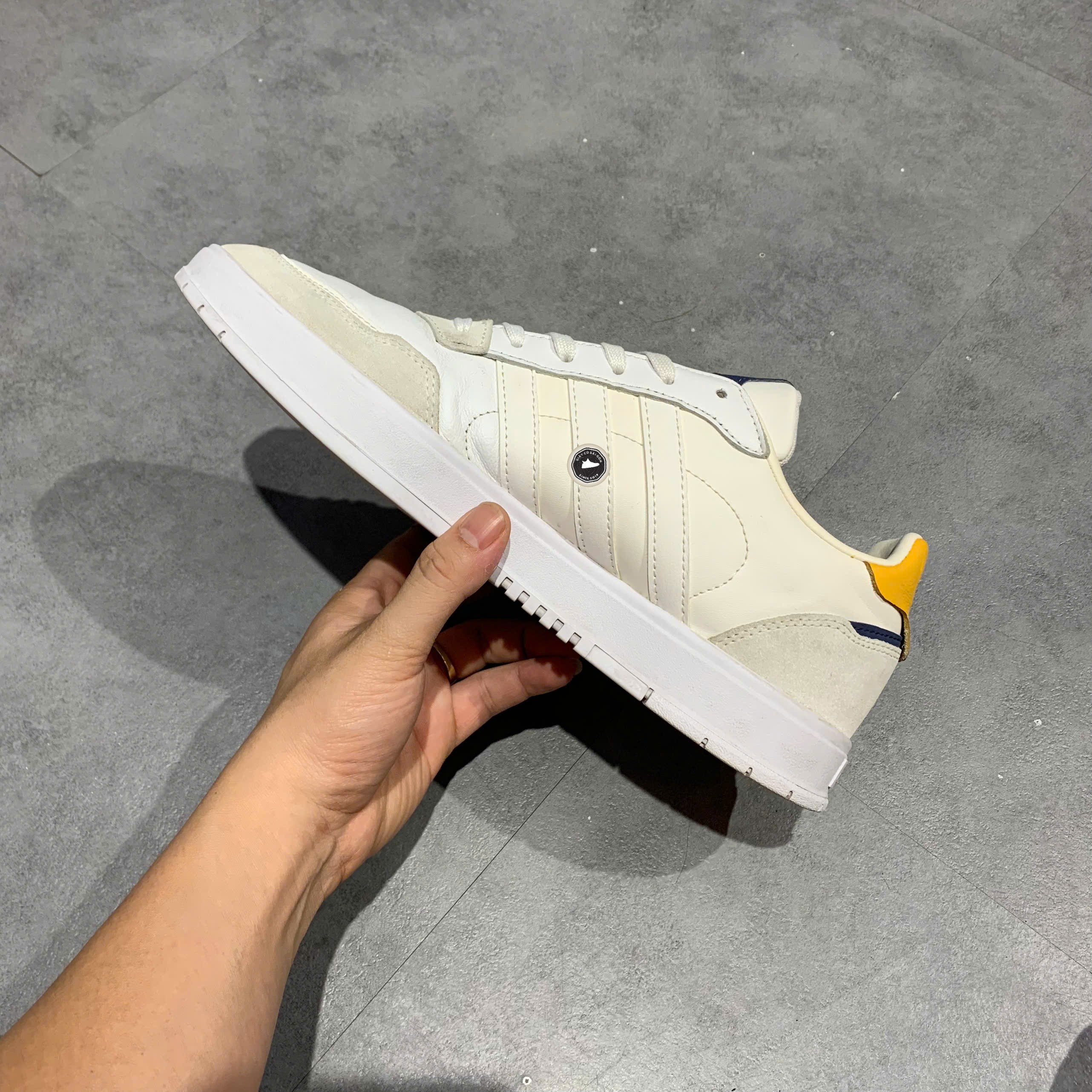 Adidas Neo Courtmaster White Yellow - FY8046 - Size 44 - GIÀY 2HAND CHÍNH HÃNG PVN24538