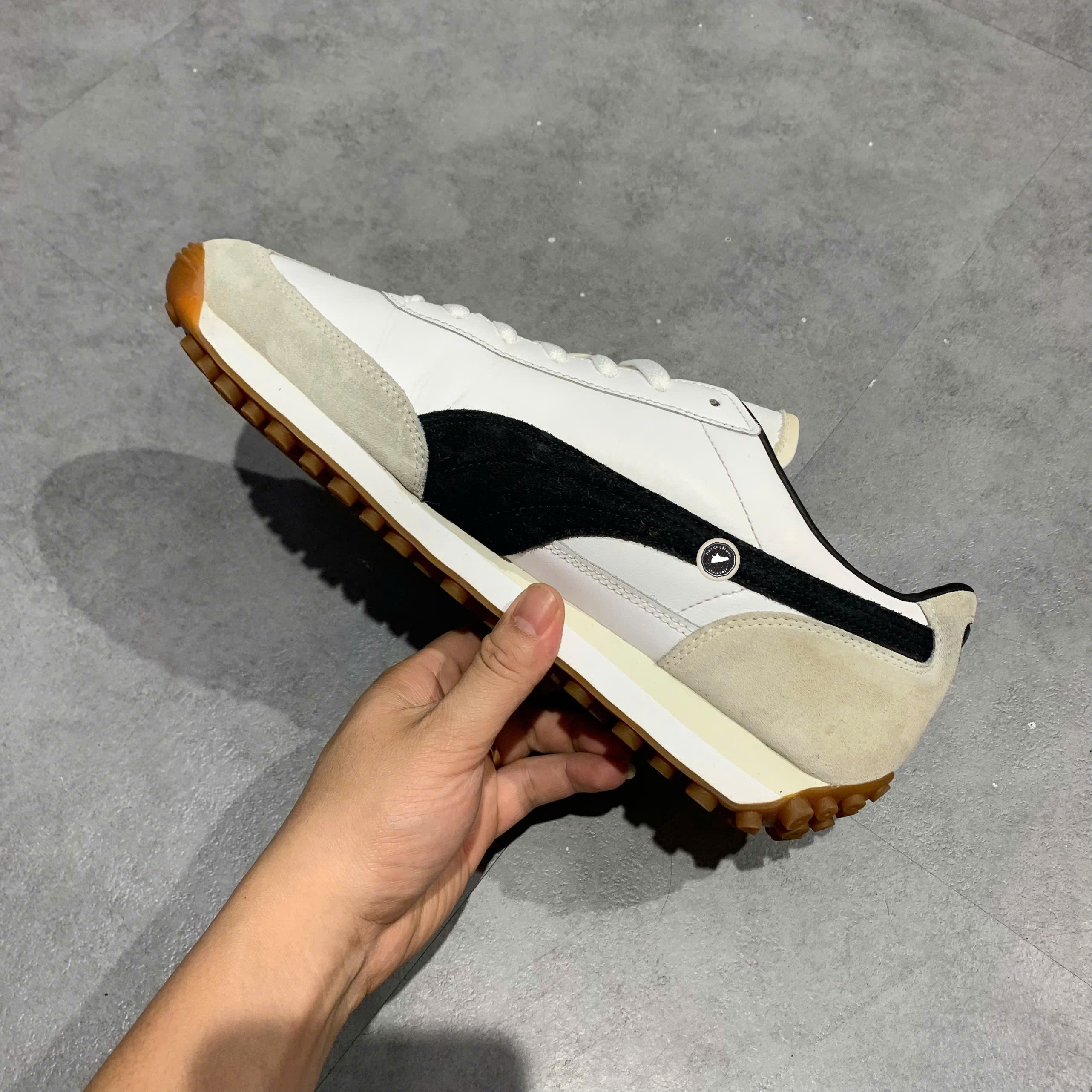 Puma Easy Rider Mix White Black - 399025 01 - Size 44 - GIÀY 2HAND CHÍNH HÃNG PVN24263