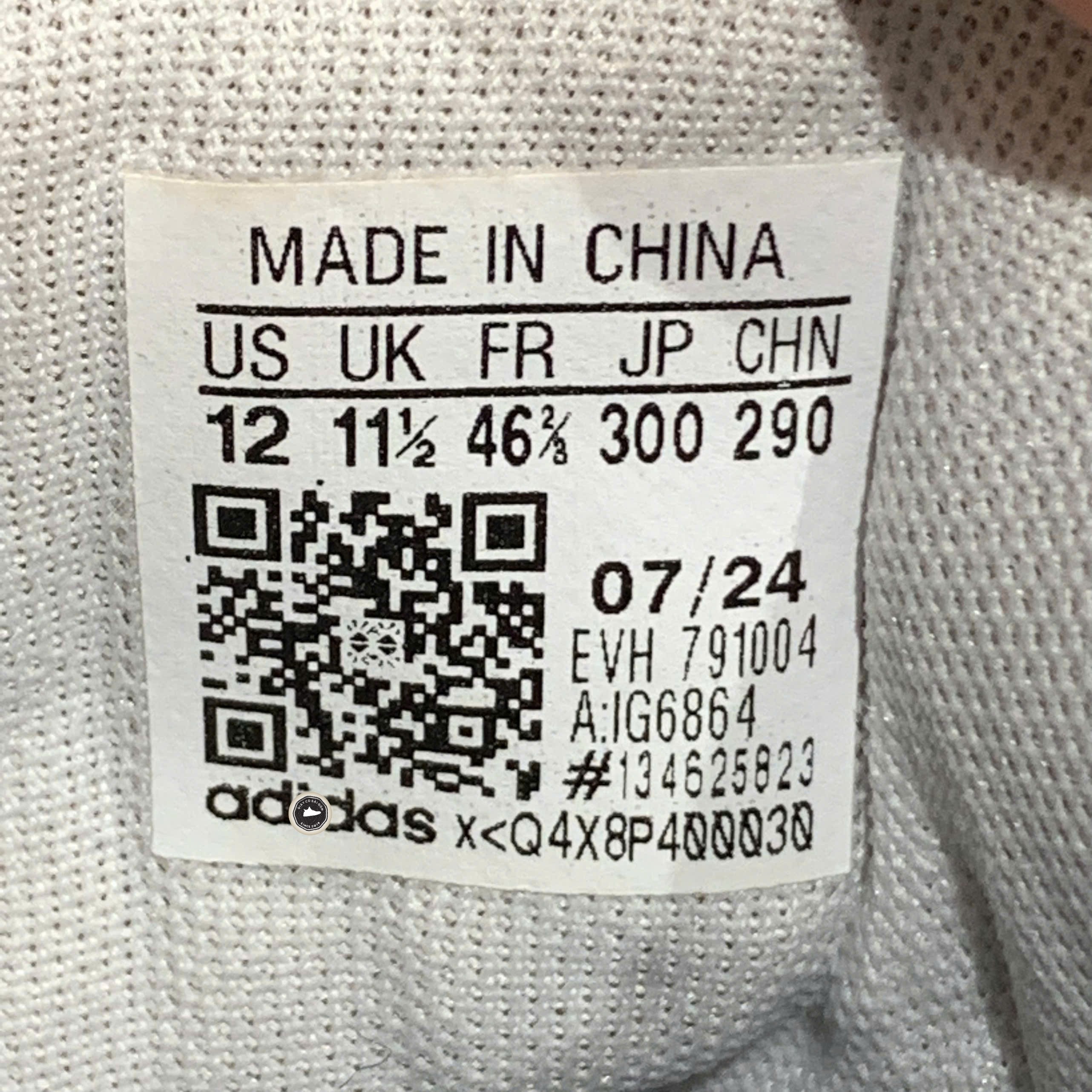 Adidas Courtblock White Green - IG6864 - Size 46 2/3 - GIÀY 2HAND CHÍNH HÃNG PVN24563