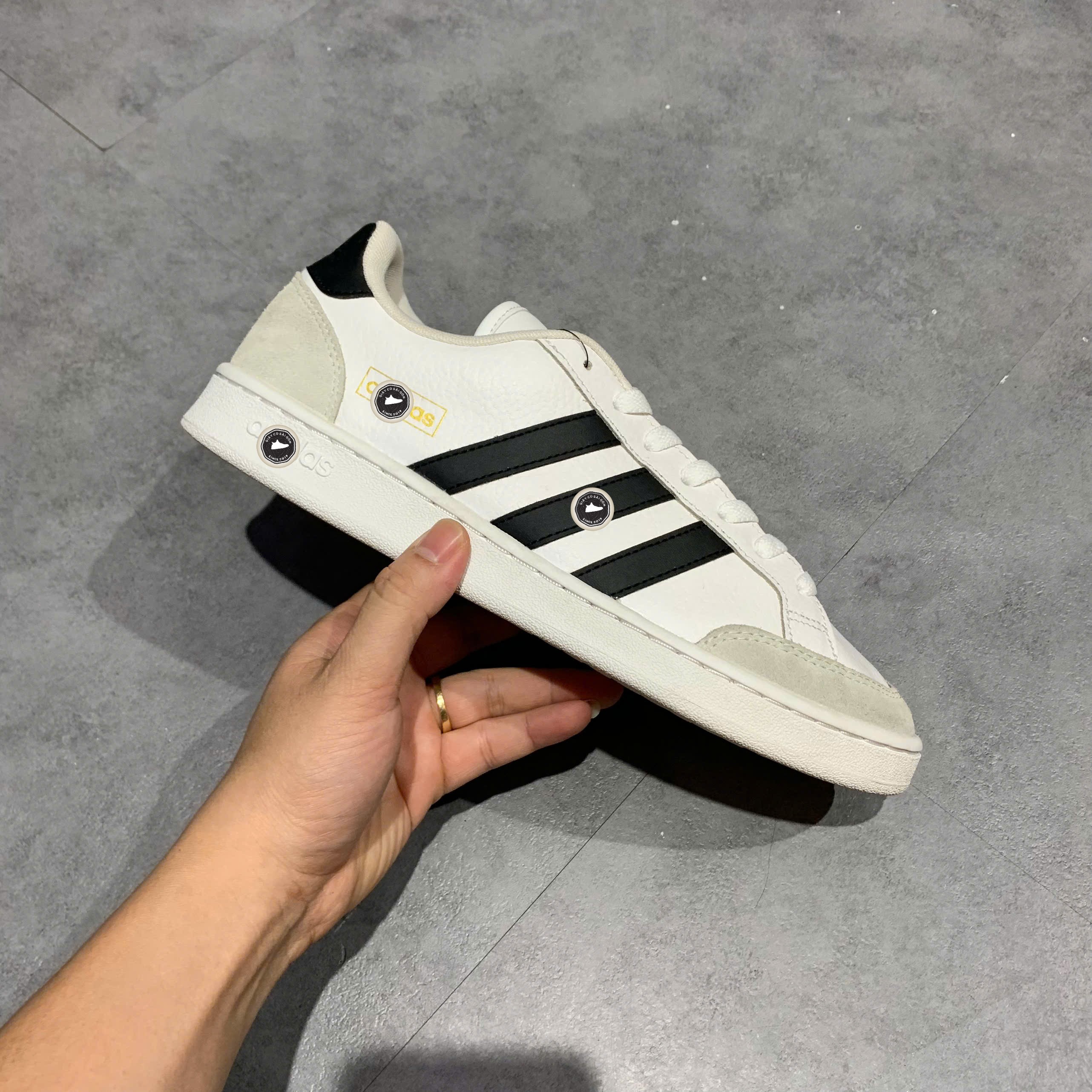 Adidas Grand Court SE Cloud White - FW3277 - Size 42 - GIÀY 2HAND CHÍNH HÃNG PVN24278