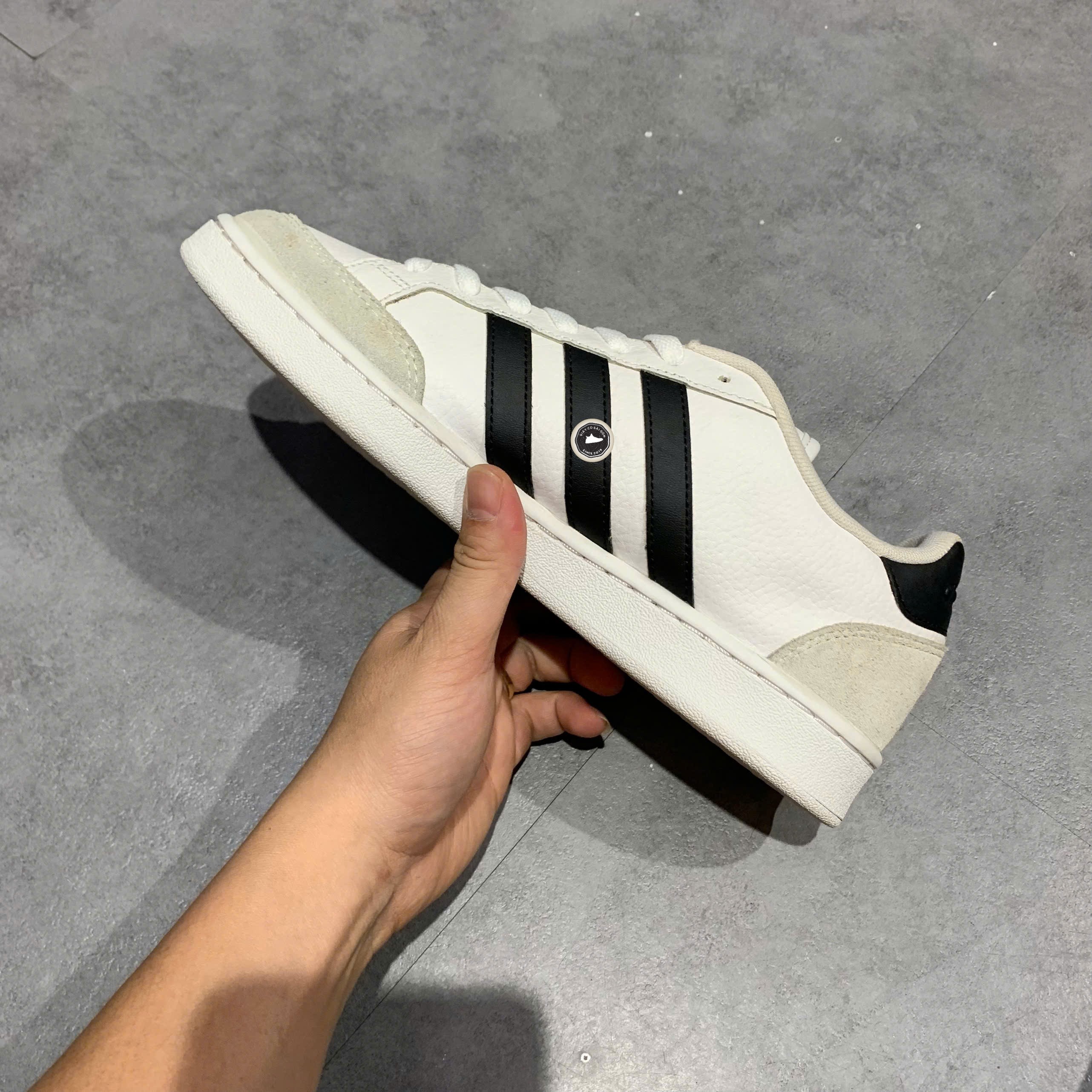 Adidas Grand Court SE Cloud White - FW3277 - Size 42 - GIÀY 2HAND CHÍNH HÃNG PVN24278
