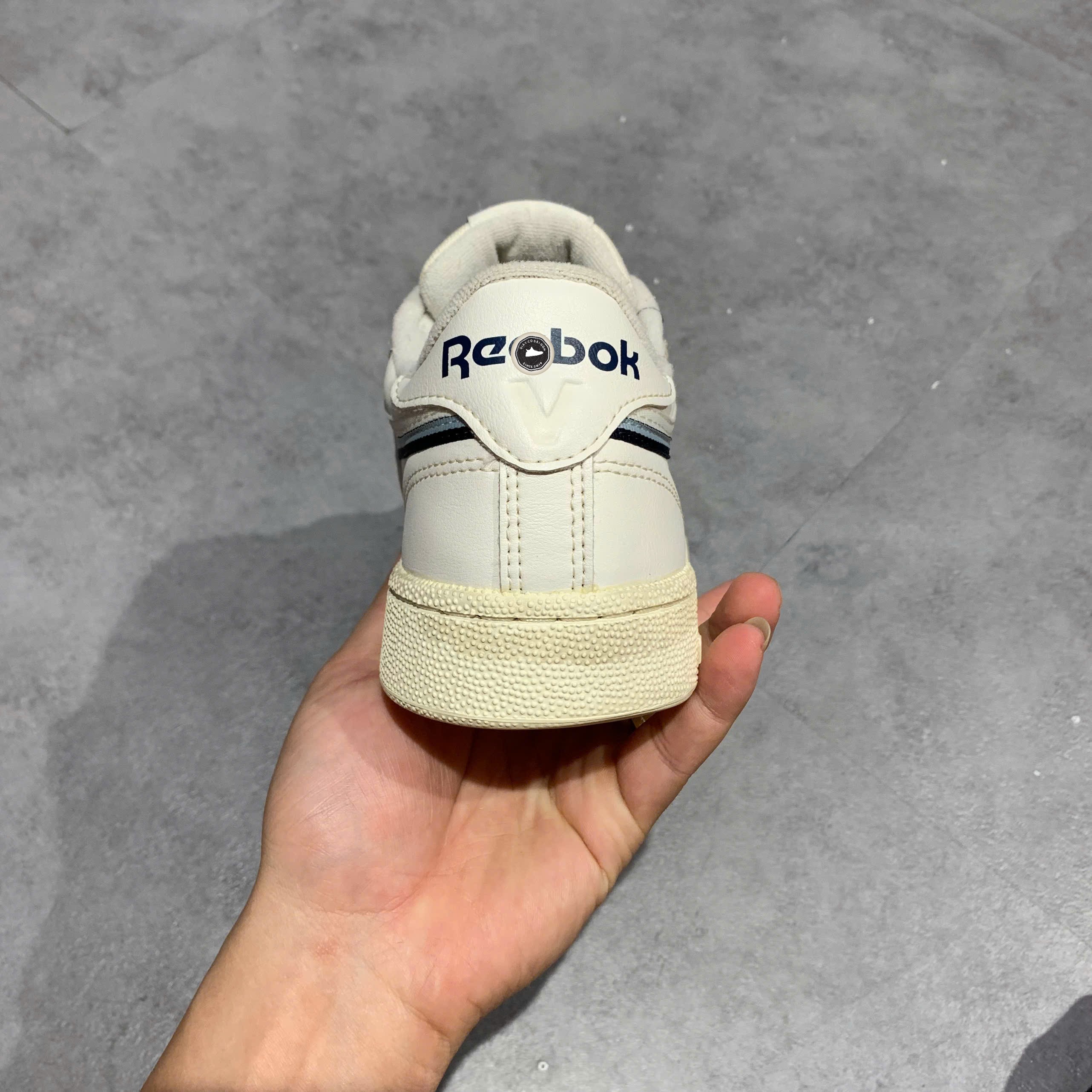 Reebok Club C 85 Vegan - GX7563 - Size 42 - GIÀY 2HAND CHÍNH HÃNG PVN24297