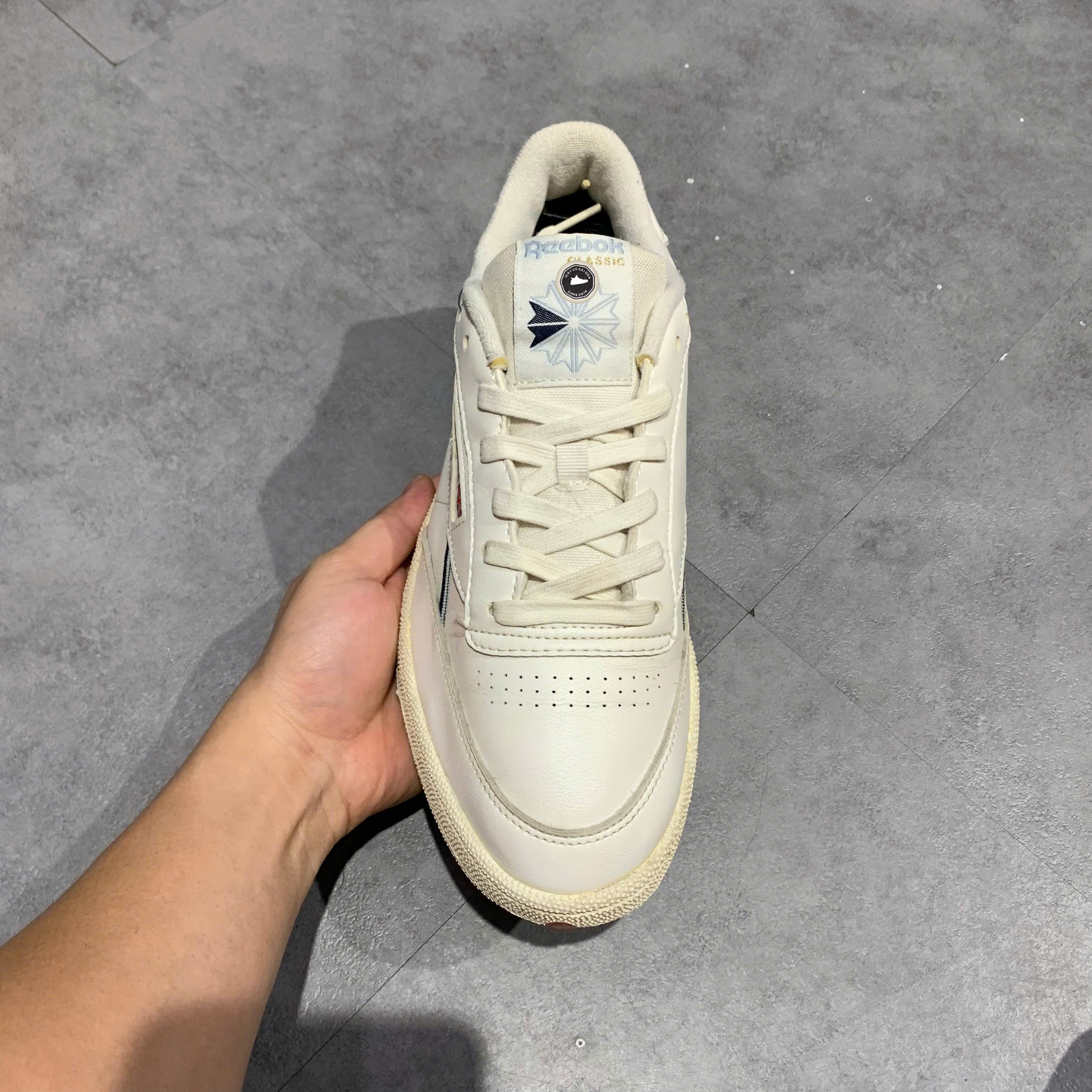 Reebok Club C 85 Vegan - GX7563 - Size 42 - GIÀY 2HAND CHÍNH HÃNG PVN24297