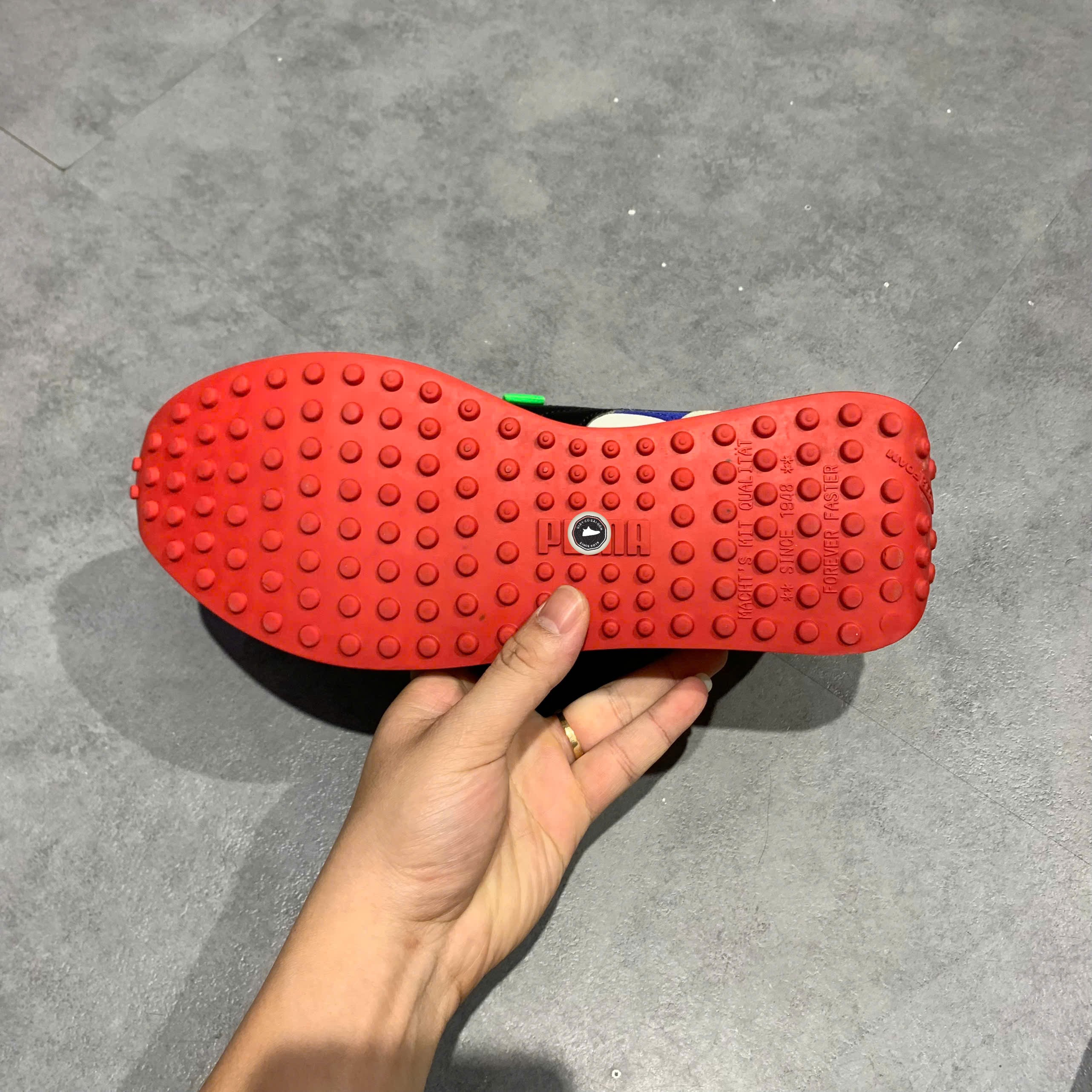 Puma Future Rider Ride On Dazzling Blue - 372838-01 - Size 42 - GIÀY 2HAND CHÍNH HÃNG PVN24386