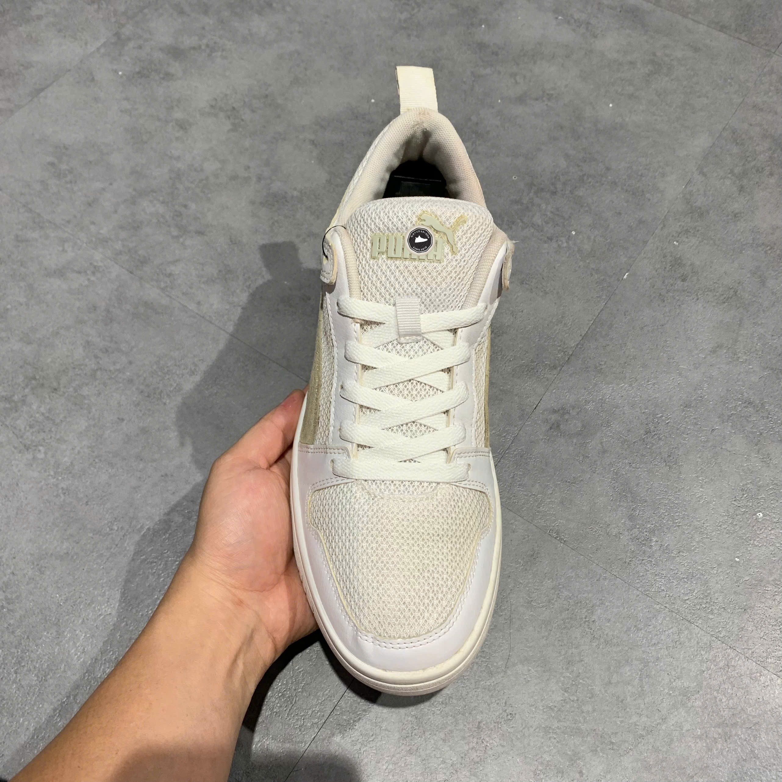 Puma Rebound Layup Lo Mesh - 370914 06 - Size 42 - GIÀY 2HAND CHÍNH HÃNG PVN24289