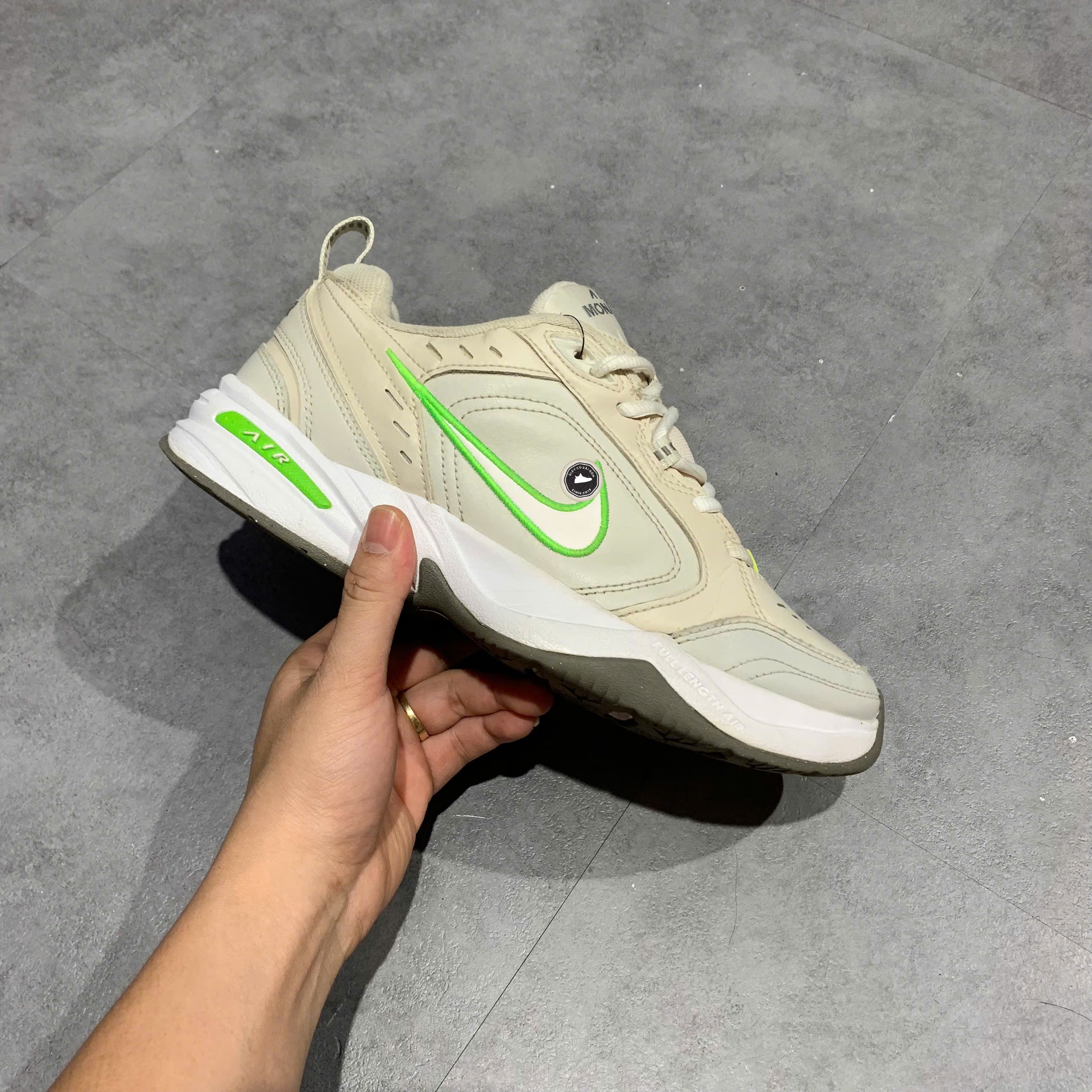 Nike Air Monarch IV Light Bone - FN3436 011 - Size 42 - GIÀY 2HAND CHÍNH HÃNG PVN24175