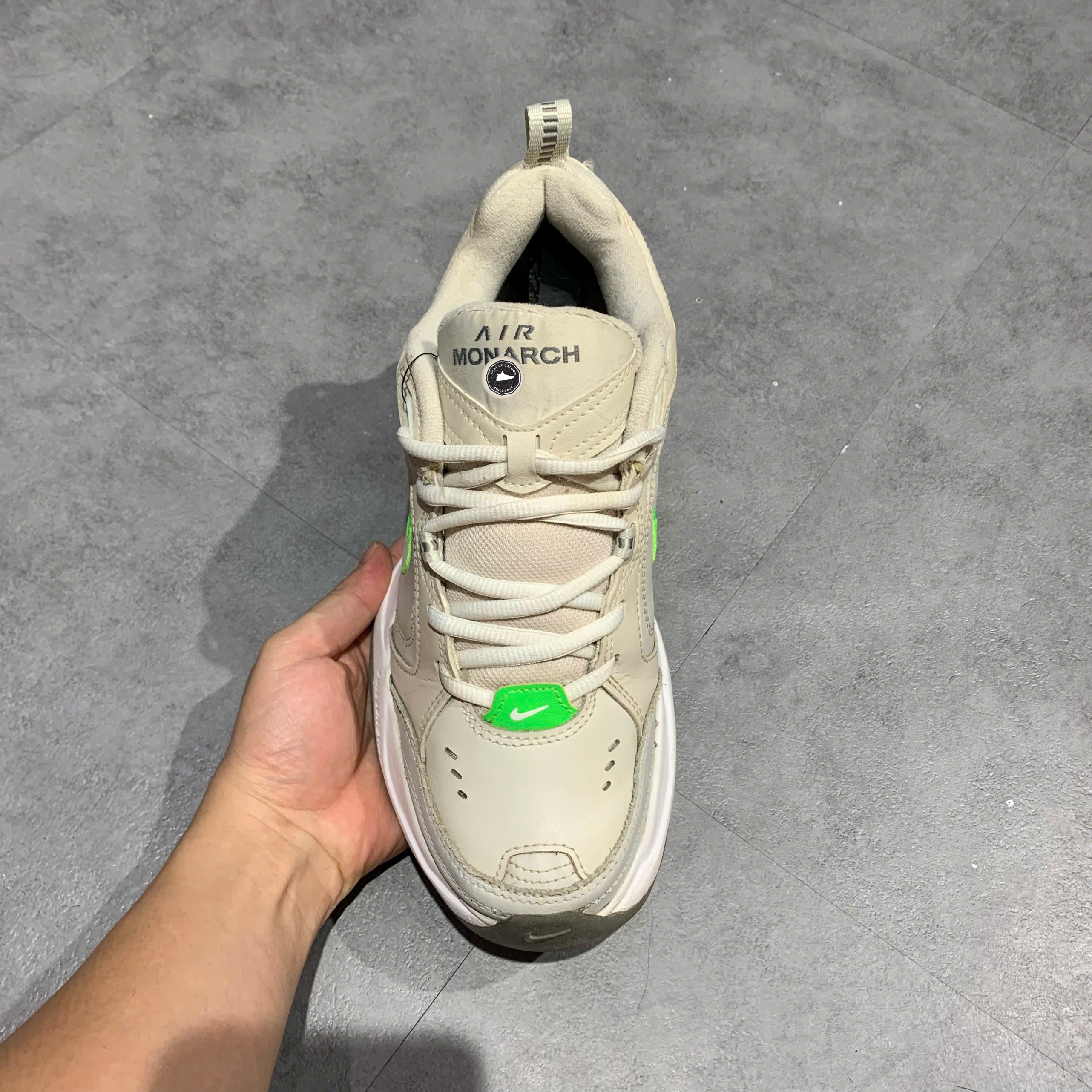 Nike Air Monarch IV Light Bone - FN3436 011 - Size 42 - GIÀY 2HAND CHÍNH HÃNG PVN24175