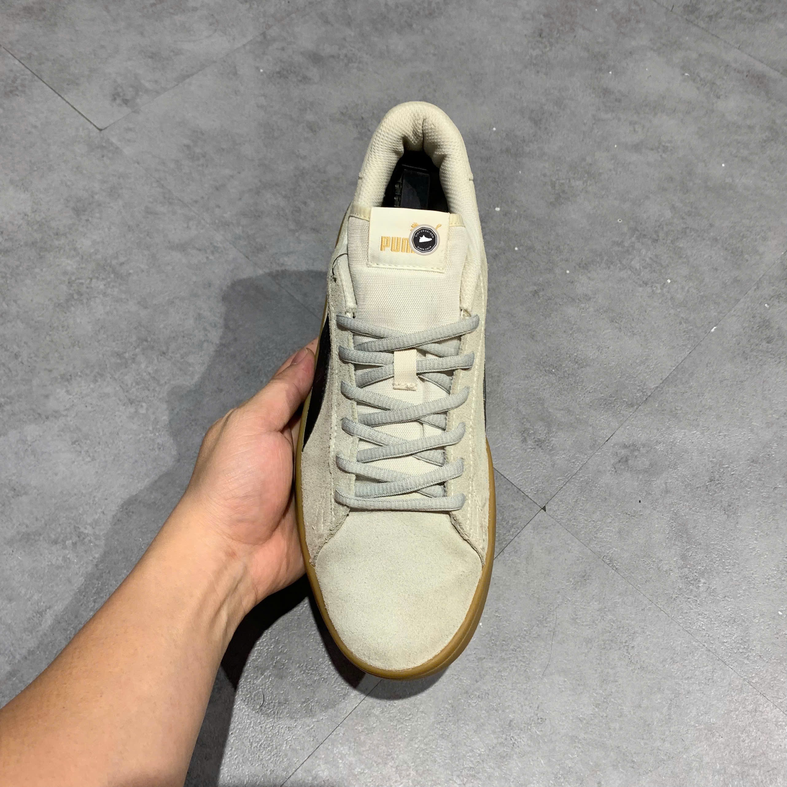 Puma Smash v2 Light Brown - 364989 72 - Size 42 - GIÀY 2HAND CHÍNH HÃNG PVN24359