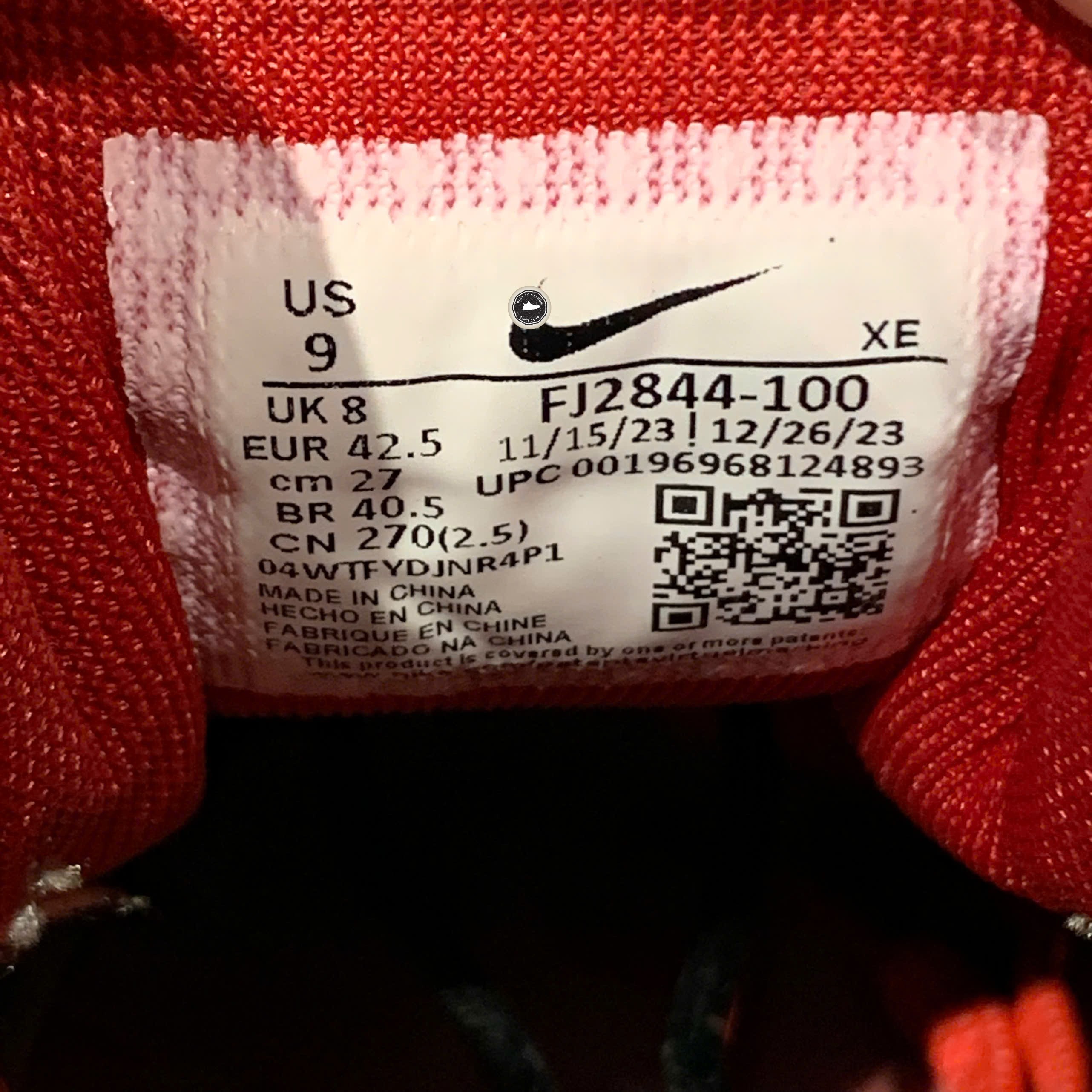 Nike Air Zoom Pegasus 40 Bowerman Track Club - FJ2844 100 - Size 42.5 - GIÀY 2HAND CHÍNH HÃNG PVN24479