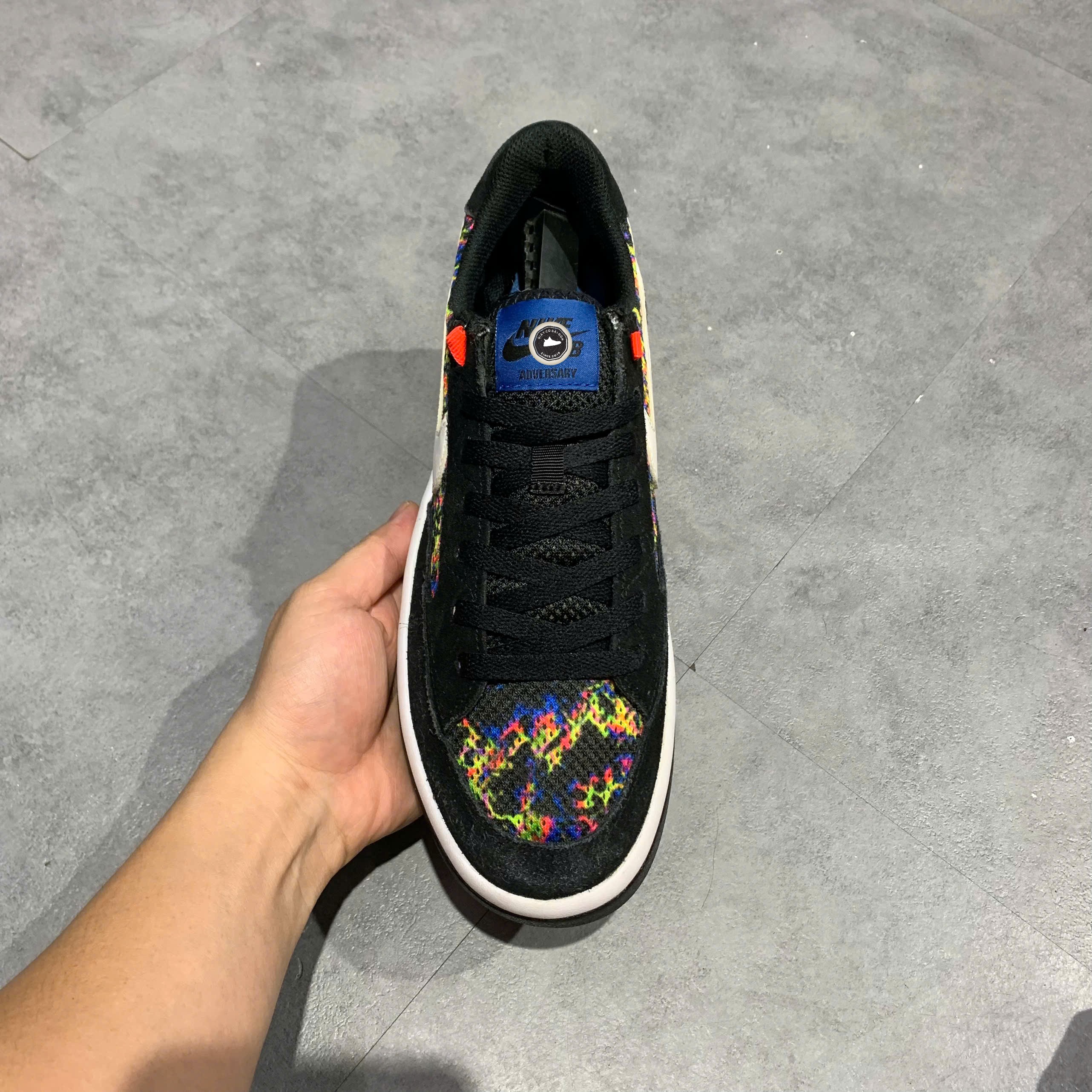 Nike SB Adversary Premium Black White - CT3632 001 - Size 42 - GIÀY 2HAND CHÍNH HÃNG PVN24440