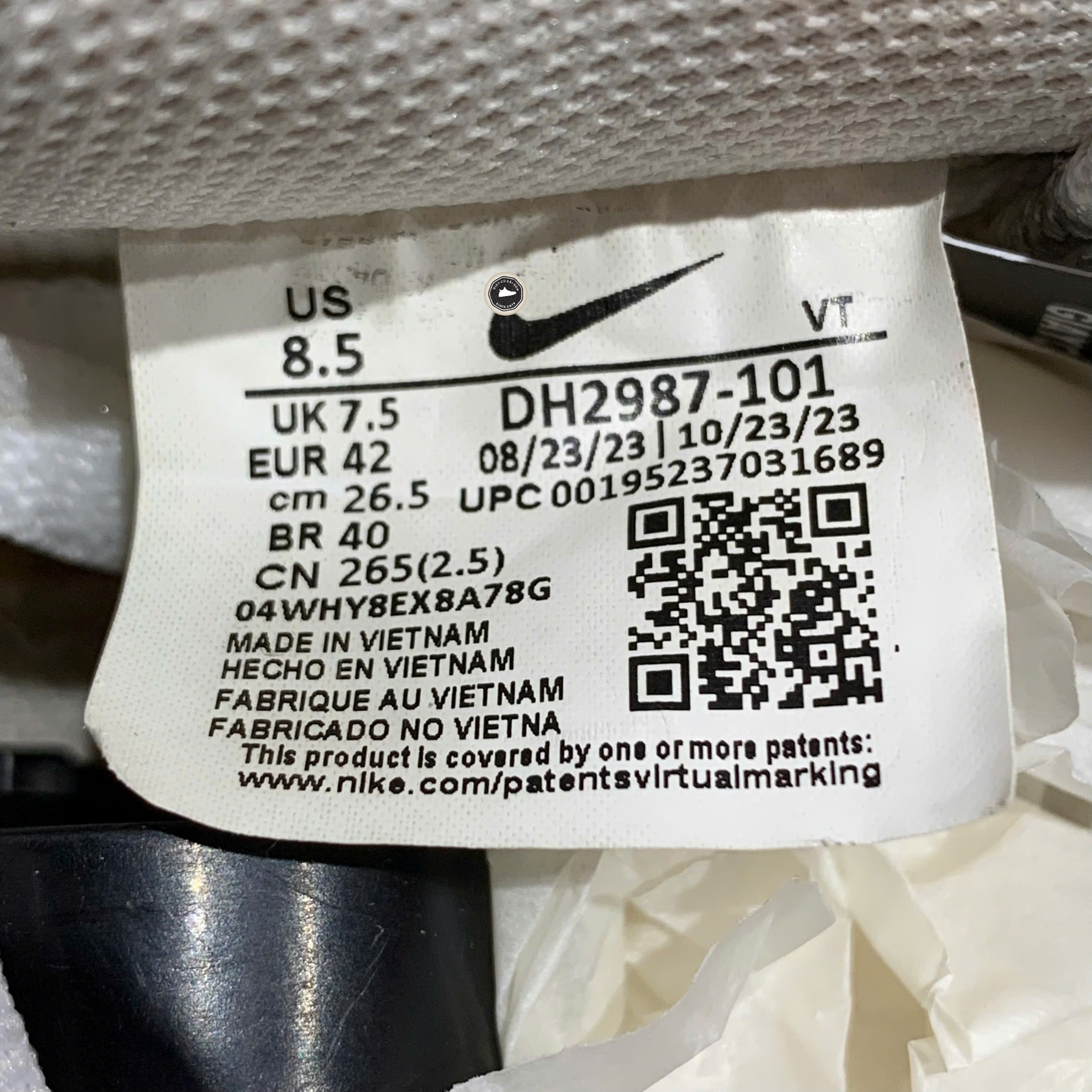 Nike Court Vision Low Next Nature - DH2987 101 - Size 42 - GIÀY 2HAND CHÍNH HÃNG PVN24492