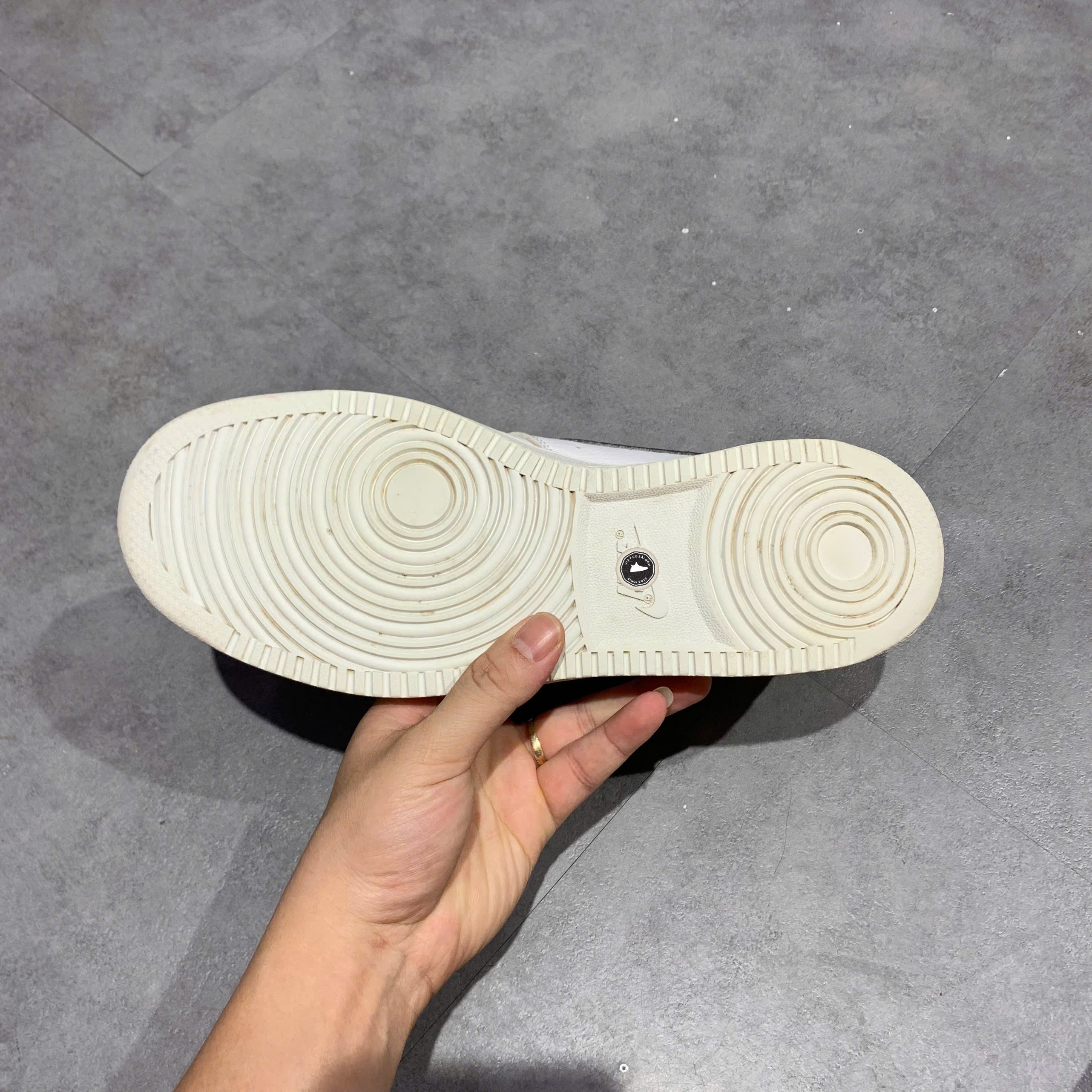 Nike Court Vision Low 'White Black' - CD5463 101 - Size 42 - GIÀY 2HAND CHÍNH HÃNG PVN24419