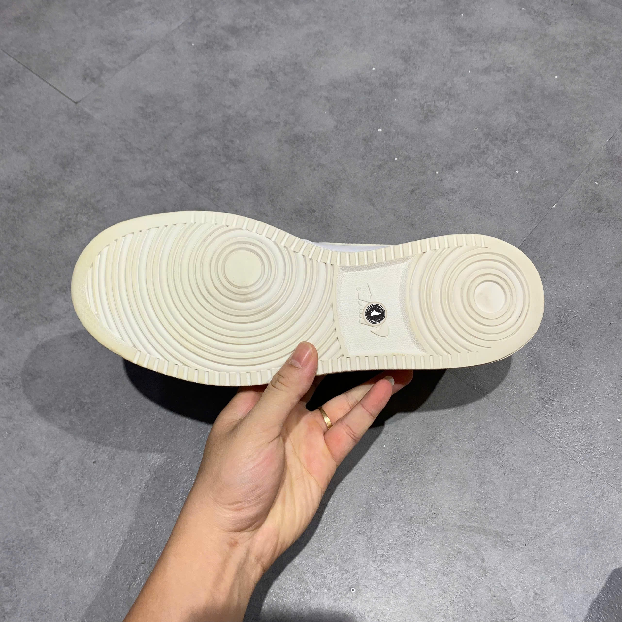 Nike Ebernon Low Triple White - AQ1775 100 - Size 43 - GIÀY 2HAND CHÍNH HÃNG PVN24352