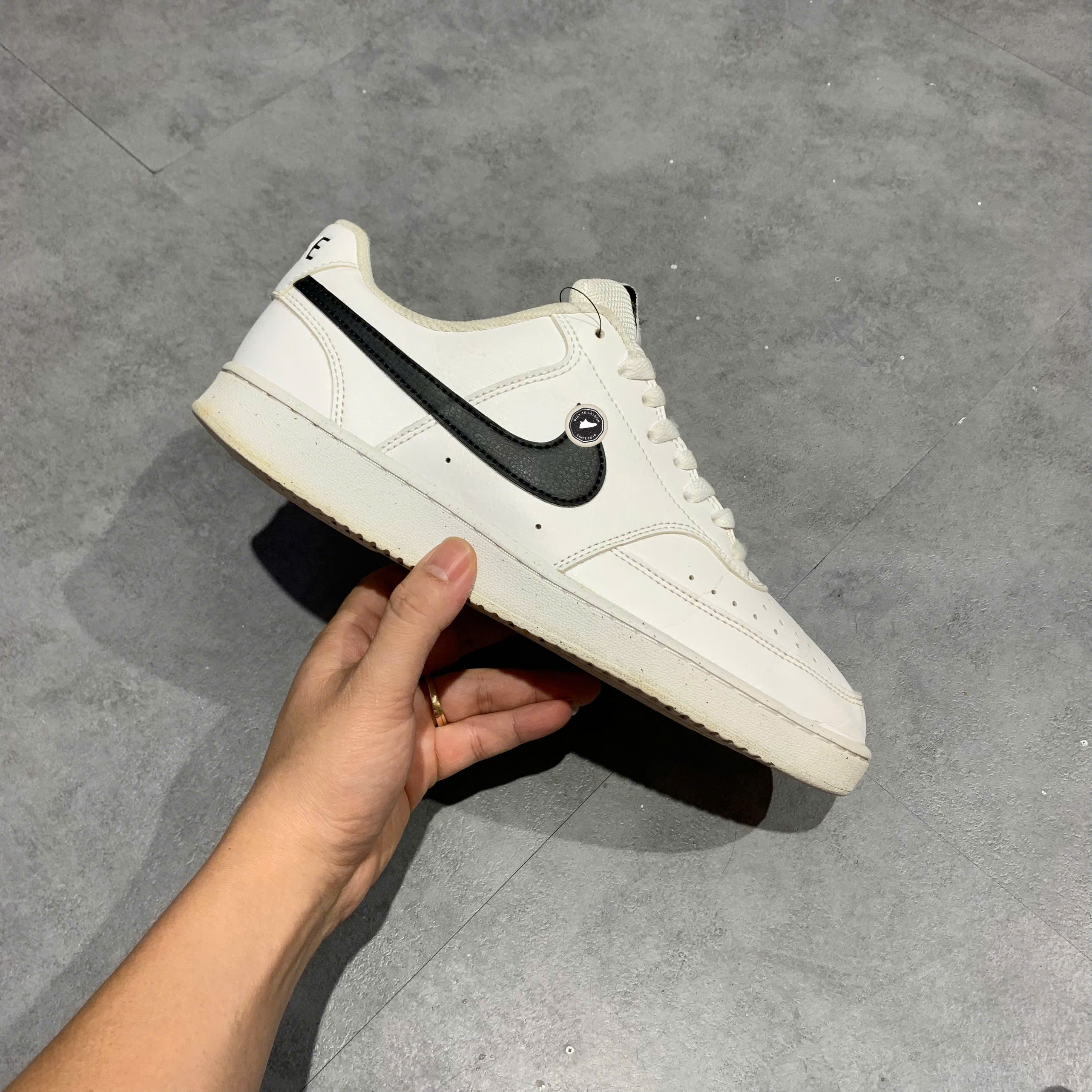 Nike Court Vision Low Next Nature - DH2987 101 - Size 43 - GIÀY 2HAND CHÍNH HÃNG PVN24495