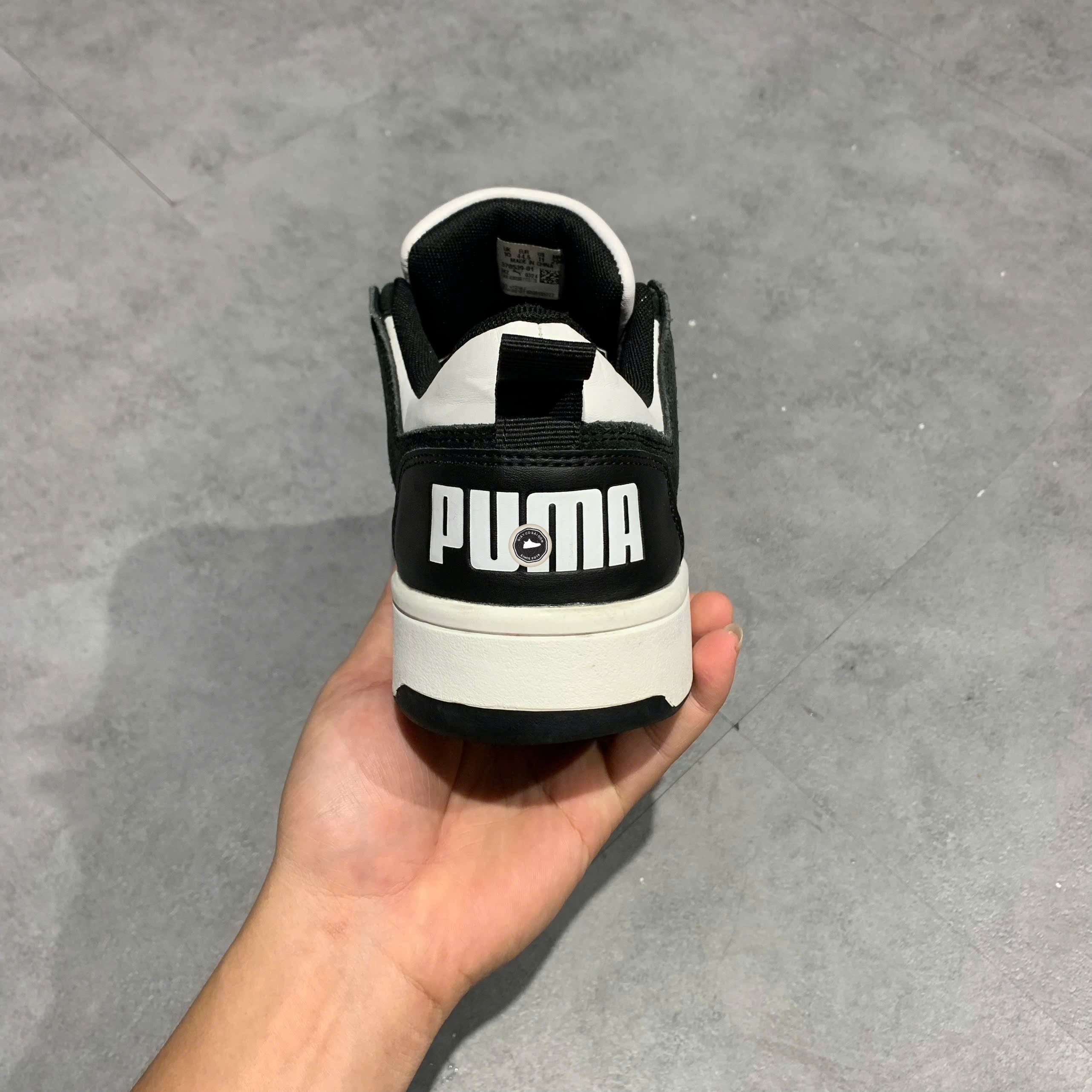 Puma Rebound Layup Lo SD - 370539 01 - Size 44.5 - GIÀY 2HAND CHÍNH HÃNG PVN24437