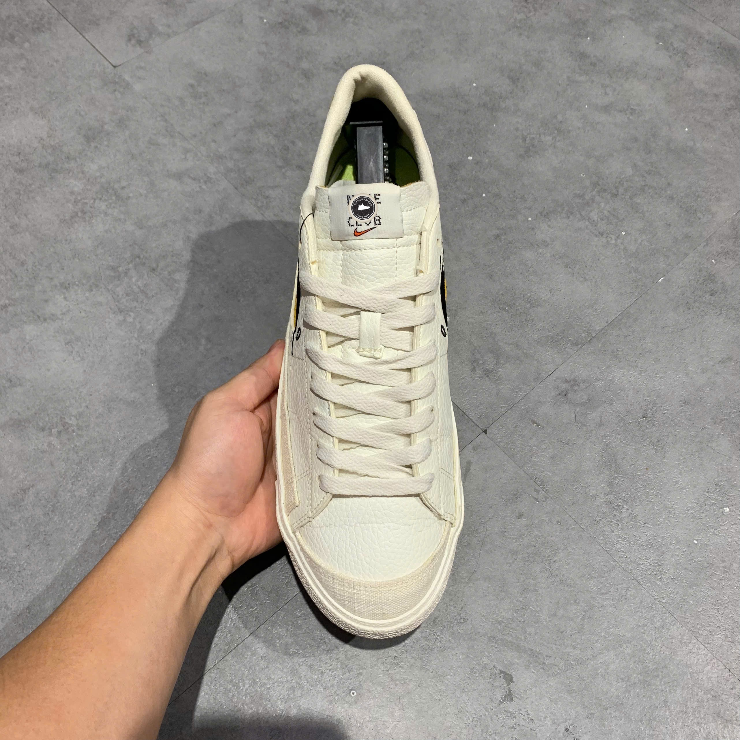 Nike Blazer Low '77 SE Next Nature 'Sun Club' - DM0210 100 - Size 45 - GIÀY 2HAND CHÍNH HÃNG PVN24480