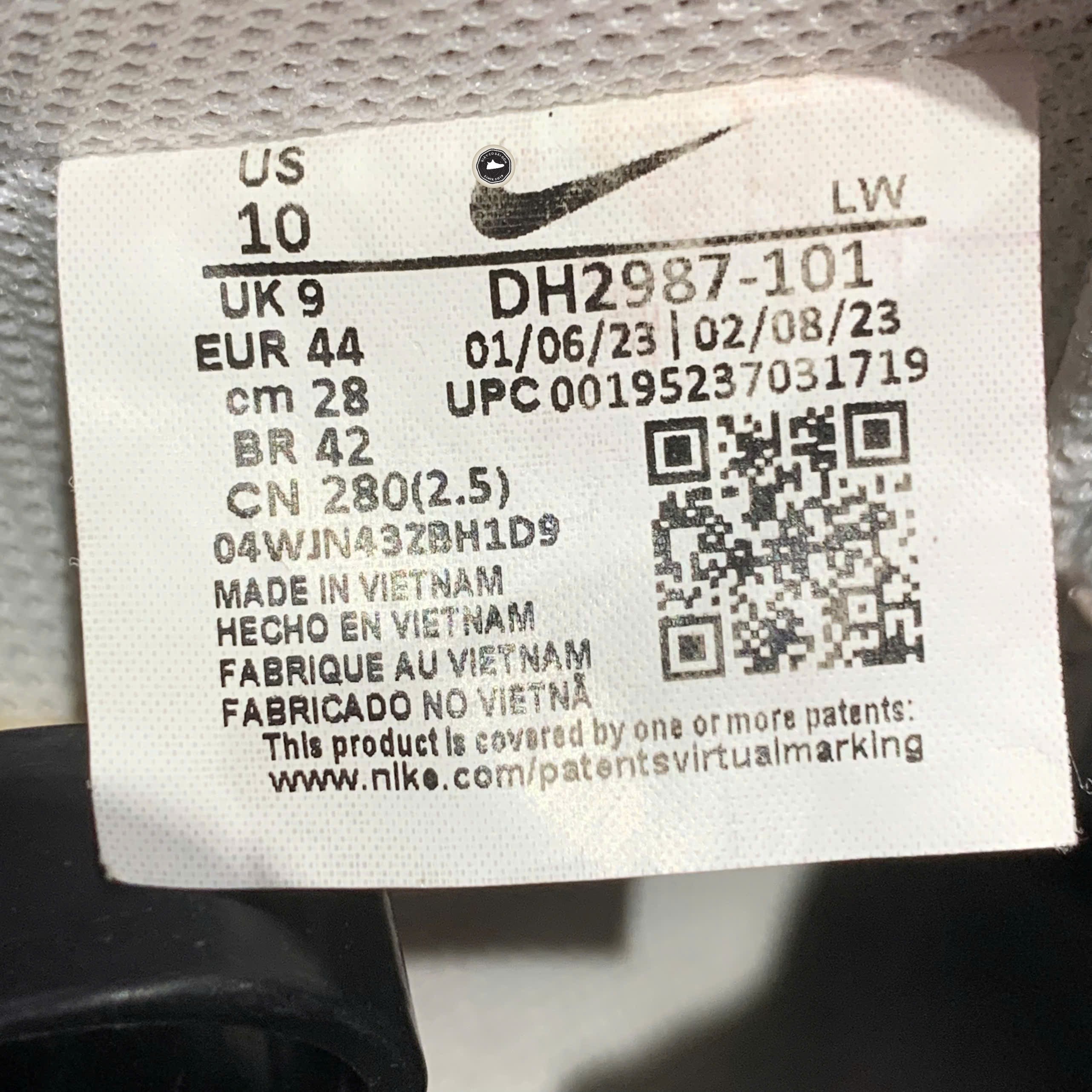 Nike Court Vision Low Next Nature - DH2987 101 - Size 44 - GIÀY 2HAND CHÍNH HÃNG PVN24370