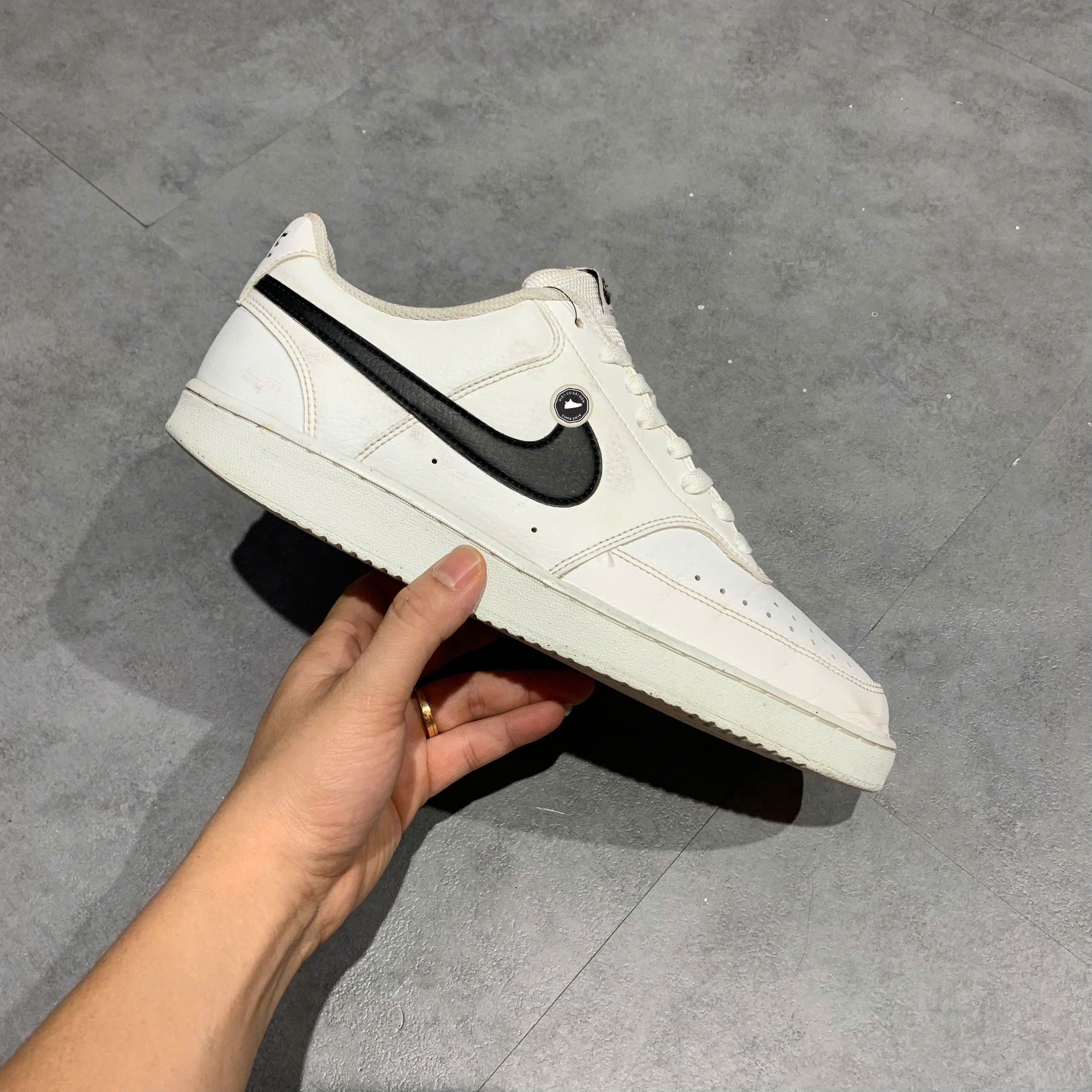 Nike Court Vision Low Next Nature - DH2987 101 - Size 44 - GIÀY 2HAND CHÍNH HÃNG PVN24370