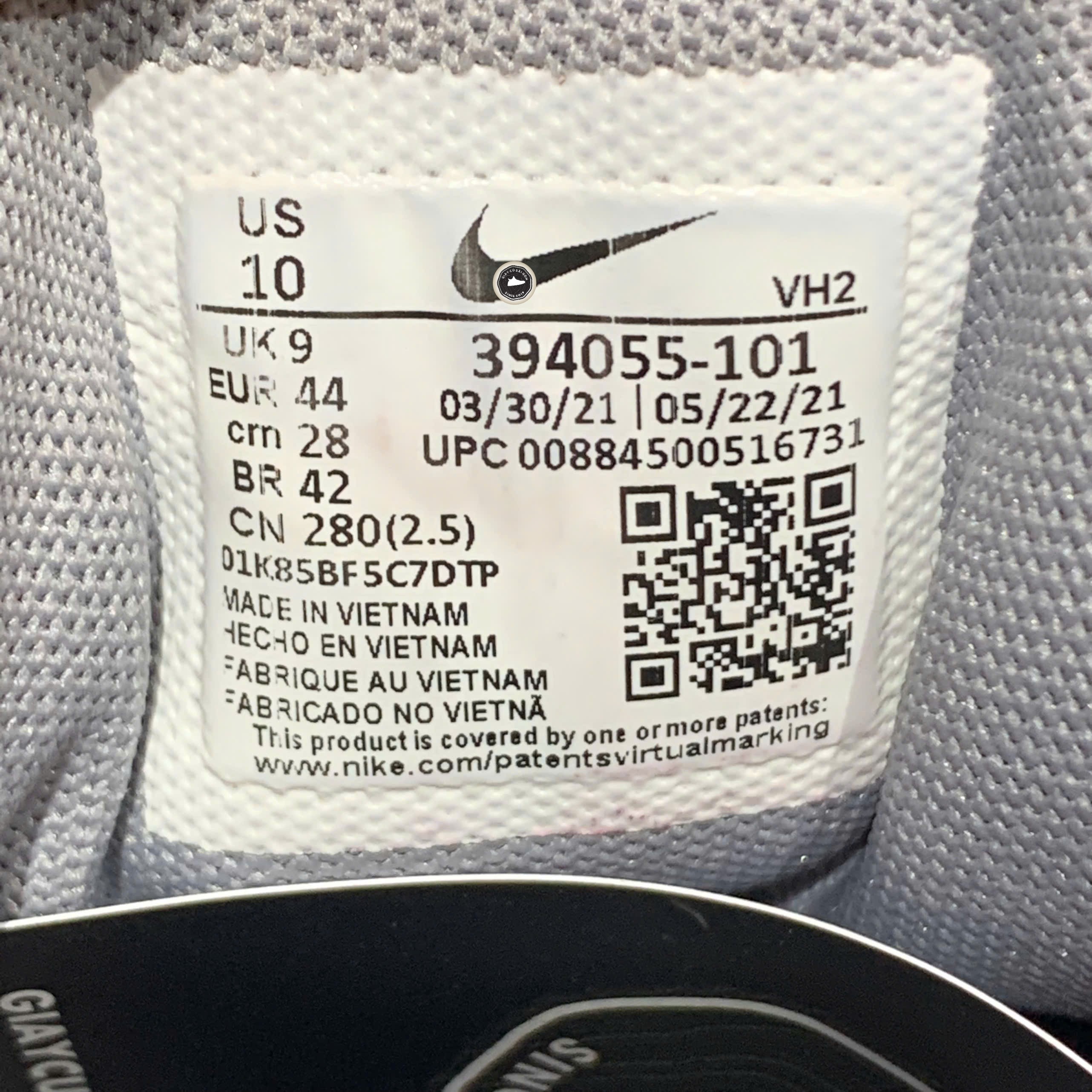 Nike Initiator - 394055 101 - Size 44 - GIÀY 2HAND CHÍNH HÃNG PVN24306