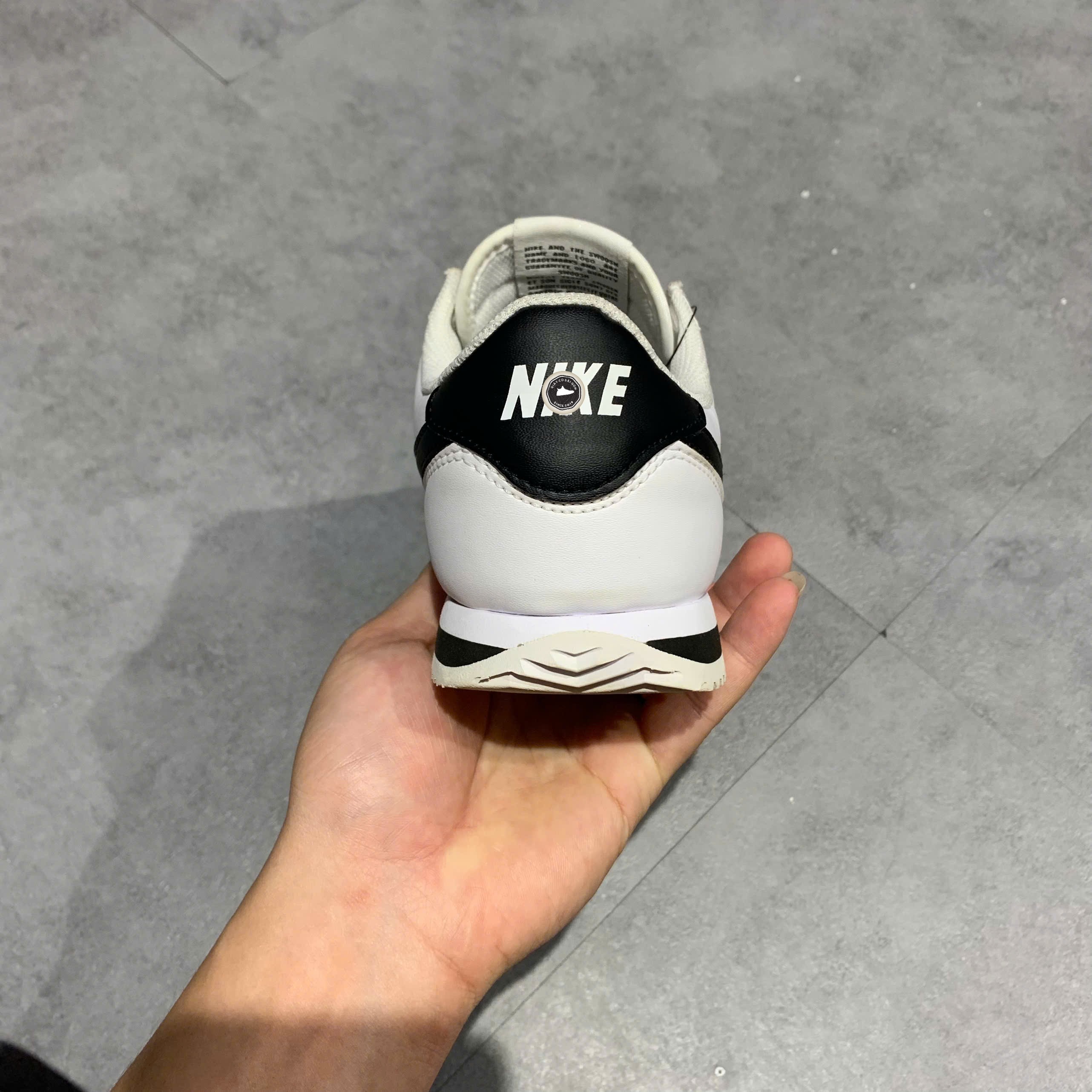 Nike Cortez GS White Black - DM0950 108 - Size 39 - GIÀY 2HAND CHÍNH HÃNG PVN24198