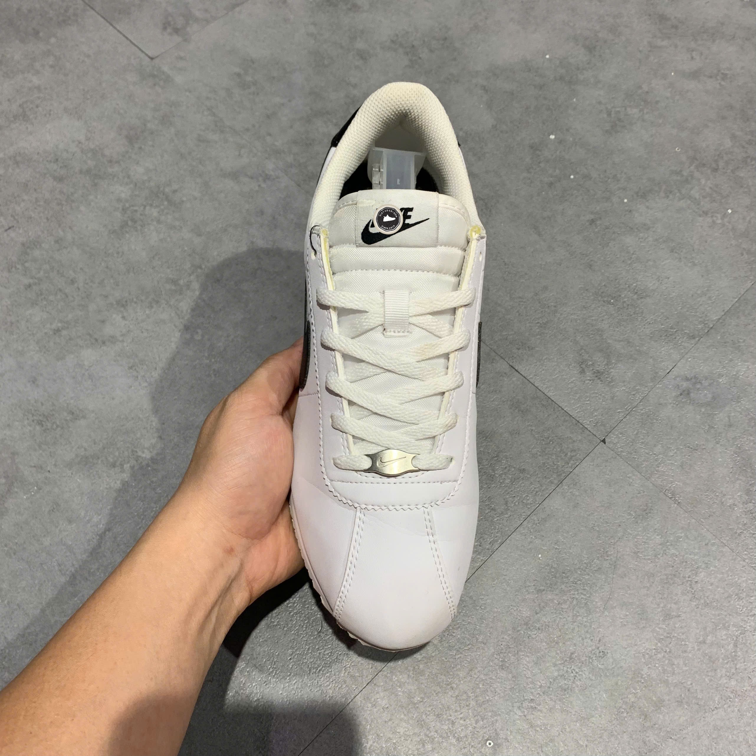 Nike Cortez GS White Black - DM0950 108 - Size 39 - GIÀY 2HAND CHÍNH HÃNG PVN24198
