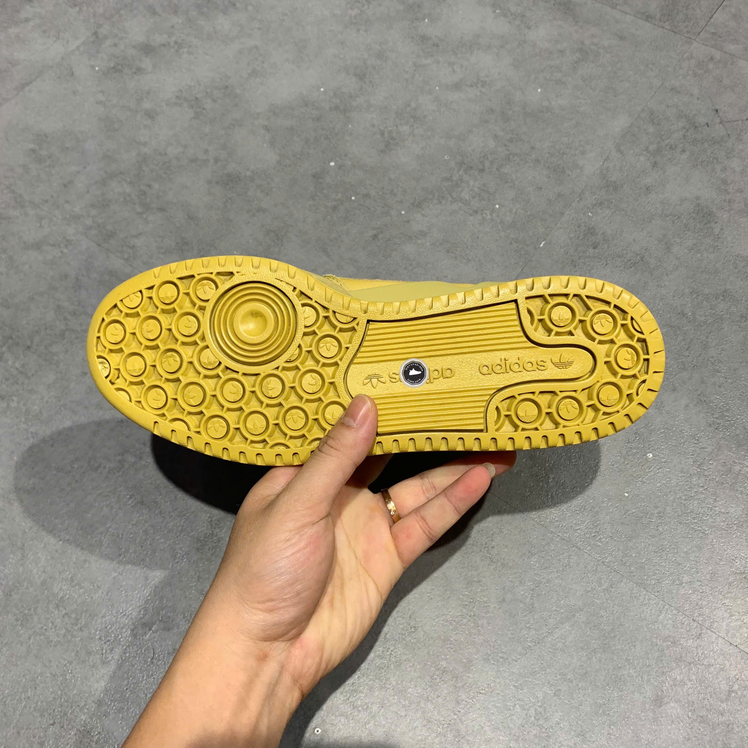 Adidas Forum Low CL Wheat - ID0991 - Size 39 1/3 - GIÀY 2HAND CHÍNH HÃNG 24114