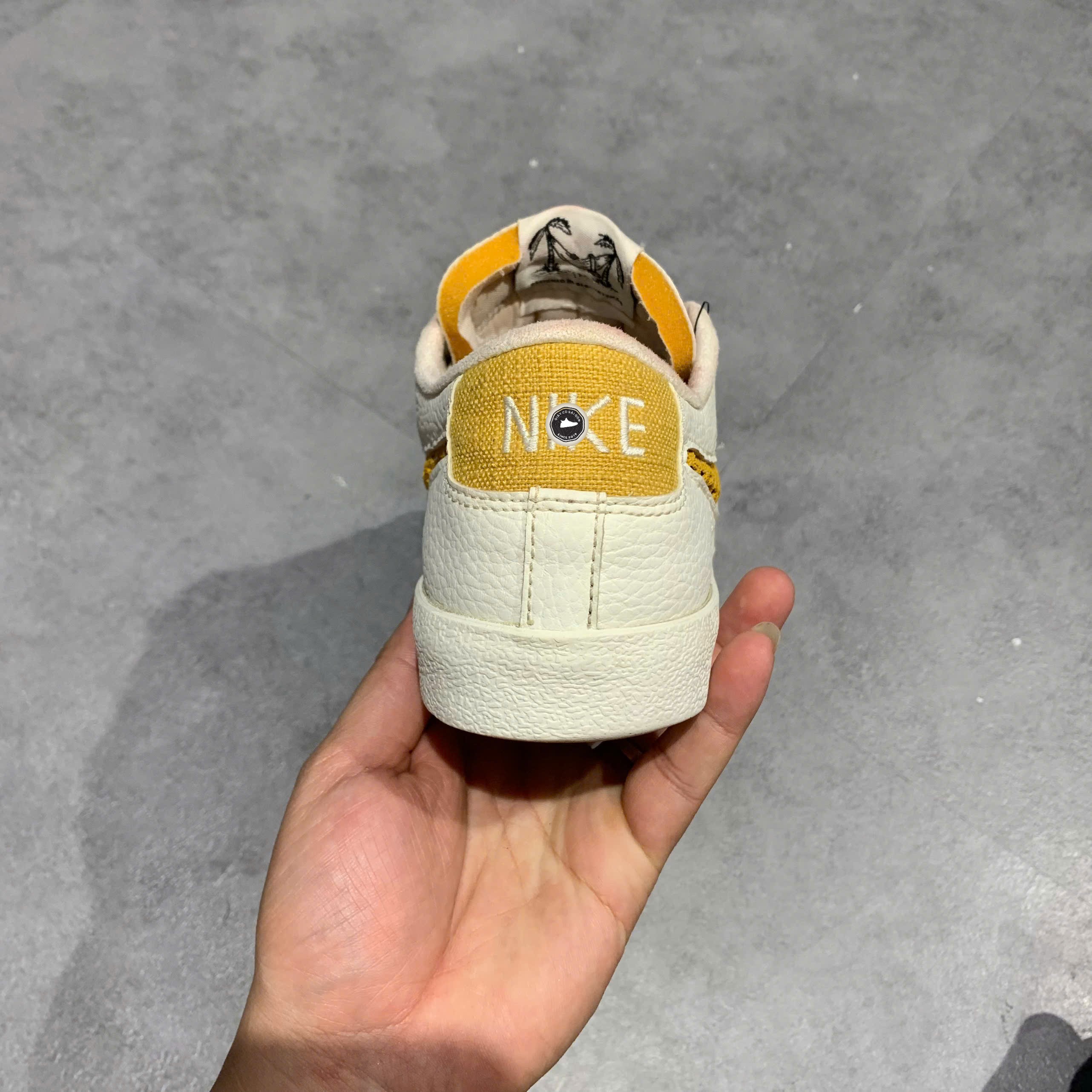 Nike Blazer Low '77 SE Next Nature "Sun Club" - DM0210 100 - Size 40 - GIÀY 2HAND CHÍNH HÃNG PVN24391