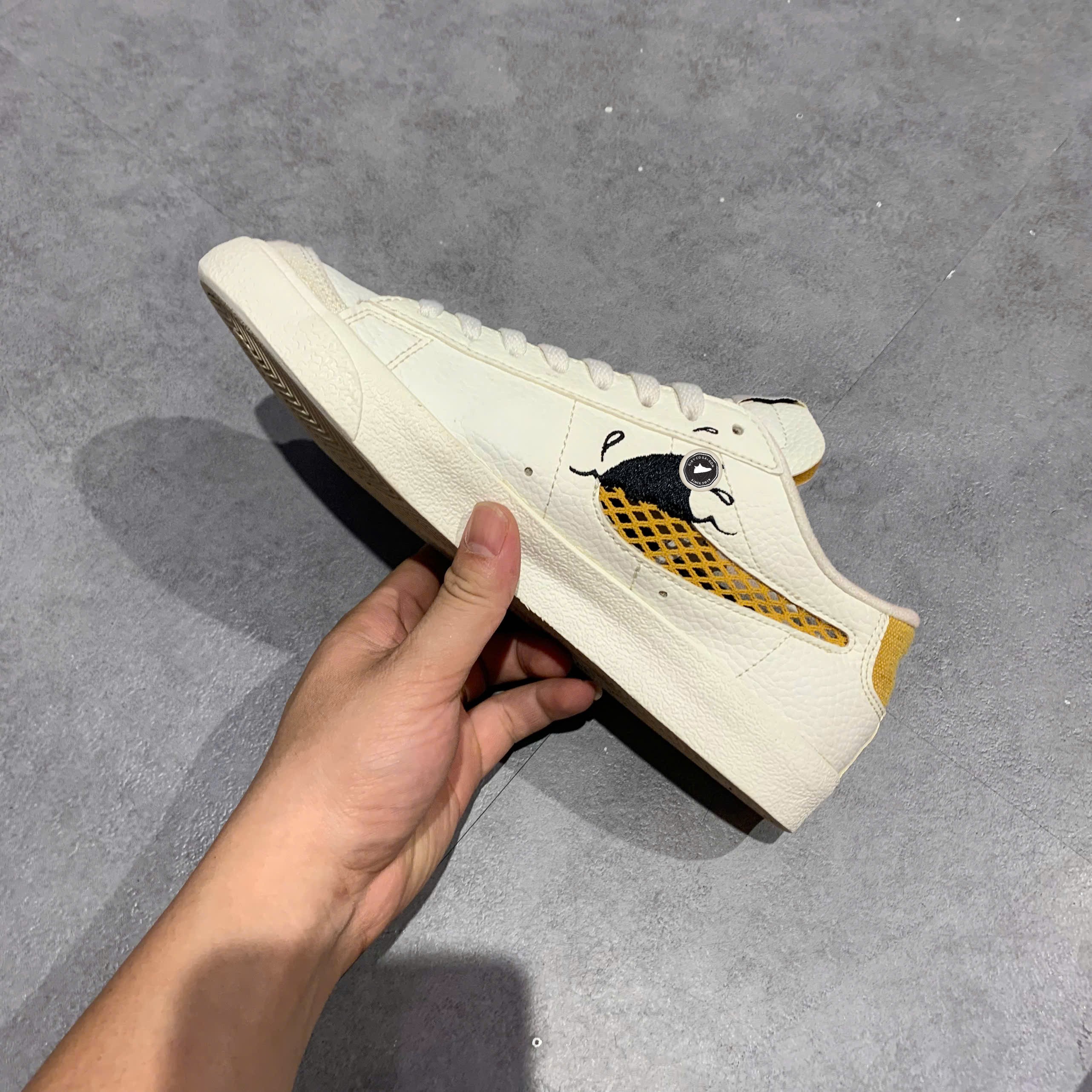 Nike Blazer Low '77 SE Next Nature "Sun Club" - DM0210 100 - Size 40 - GIÀY 2HAND CHÍNH HÃNG PVN24391