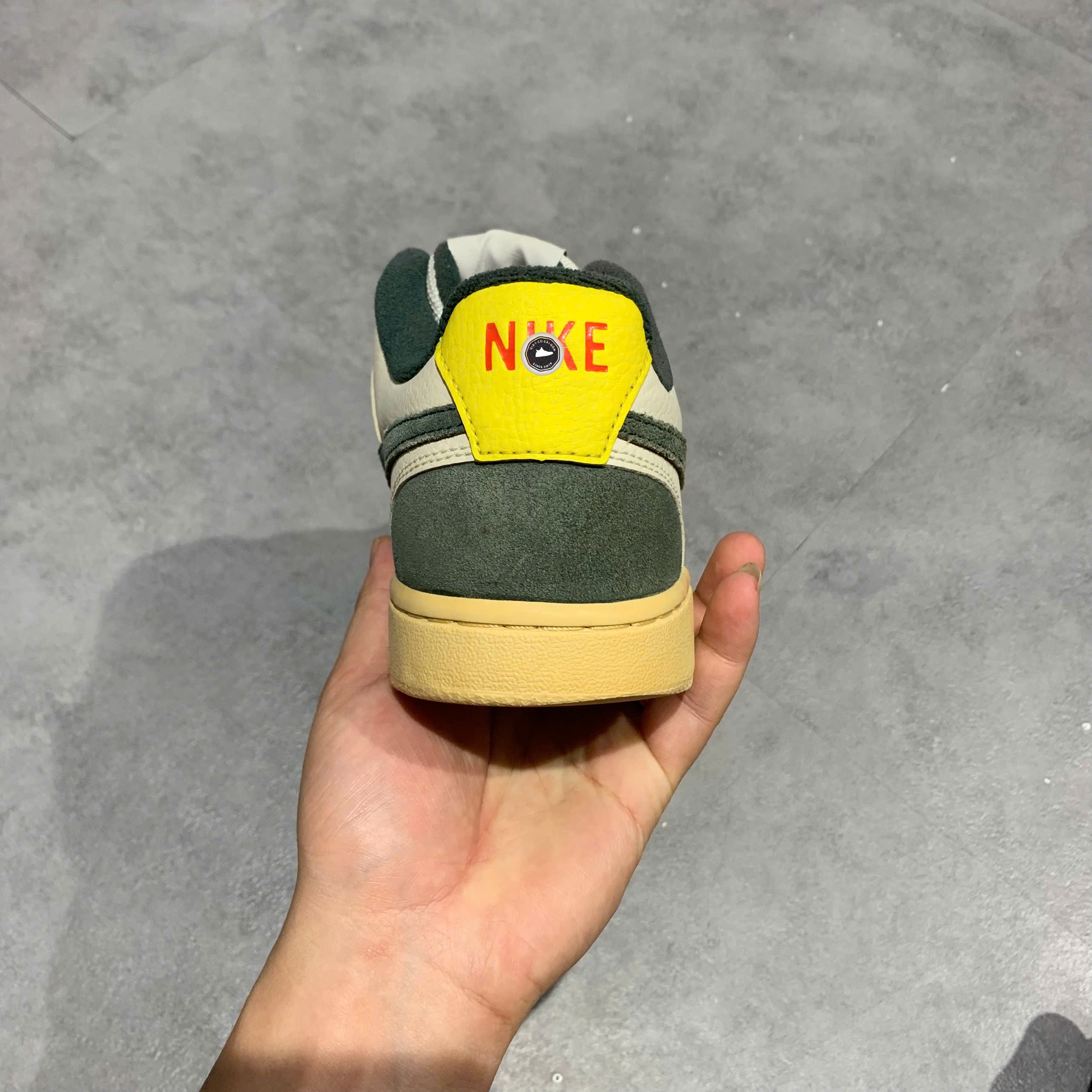 Nike Court Vision Low Sail Pro Green - FD0320 133 - Size 41 - GIÀY 2HAND CHÍNH HÃNG PVN24420