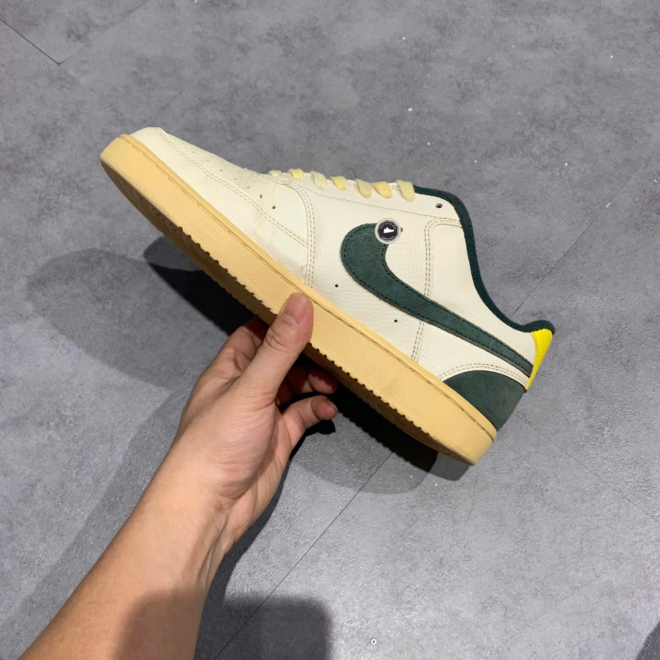 Nike Court Vision Low Sail Pro Green - FD0320 133 - Size 41 - GIÀY 2HAND CHÍNH HÃNG PVN24420