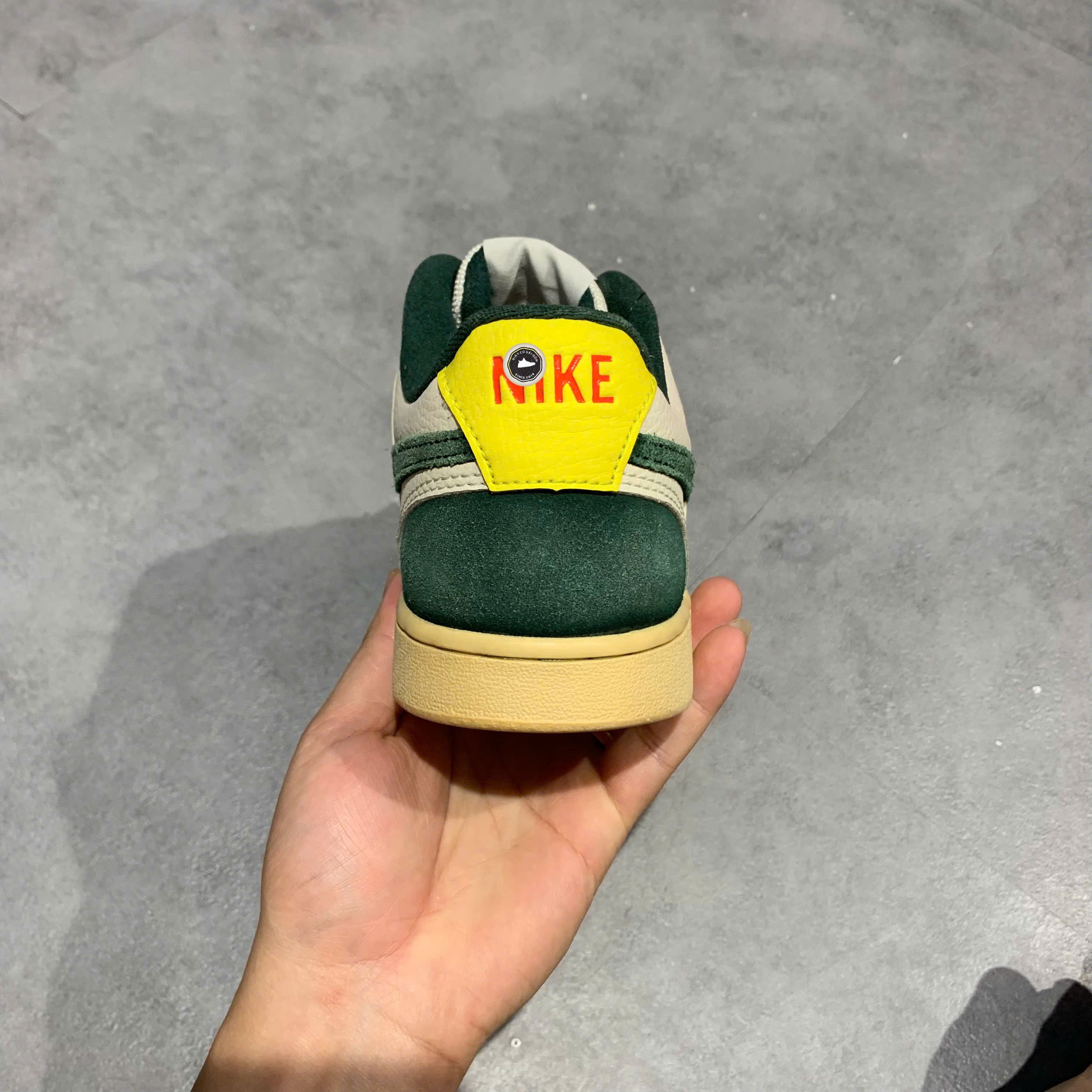 Nike Court Vision Low 'Sail Pro Green' - FD0320 133 - Size 41 - GIÀY 2HAND CHÍNH HÃNG PVN24238