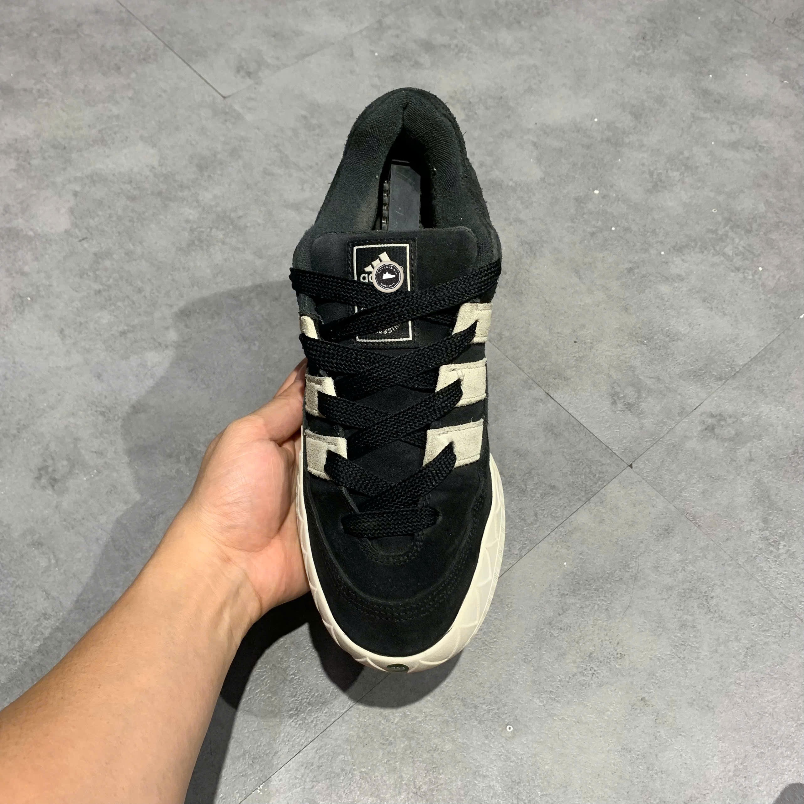 Adidas Adimatic Core Black Crystal White - ID8265 - Size 41 1/3 - GIÀY 2HAND CHÍNH HÃNG PVN24206