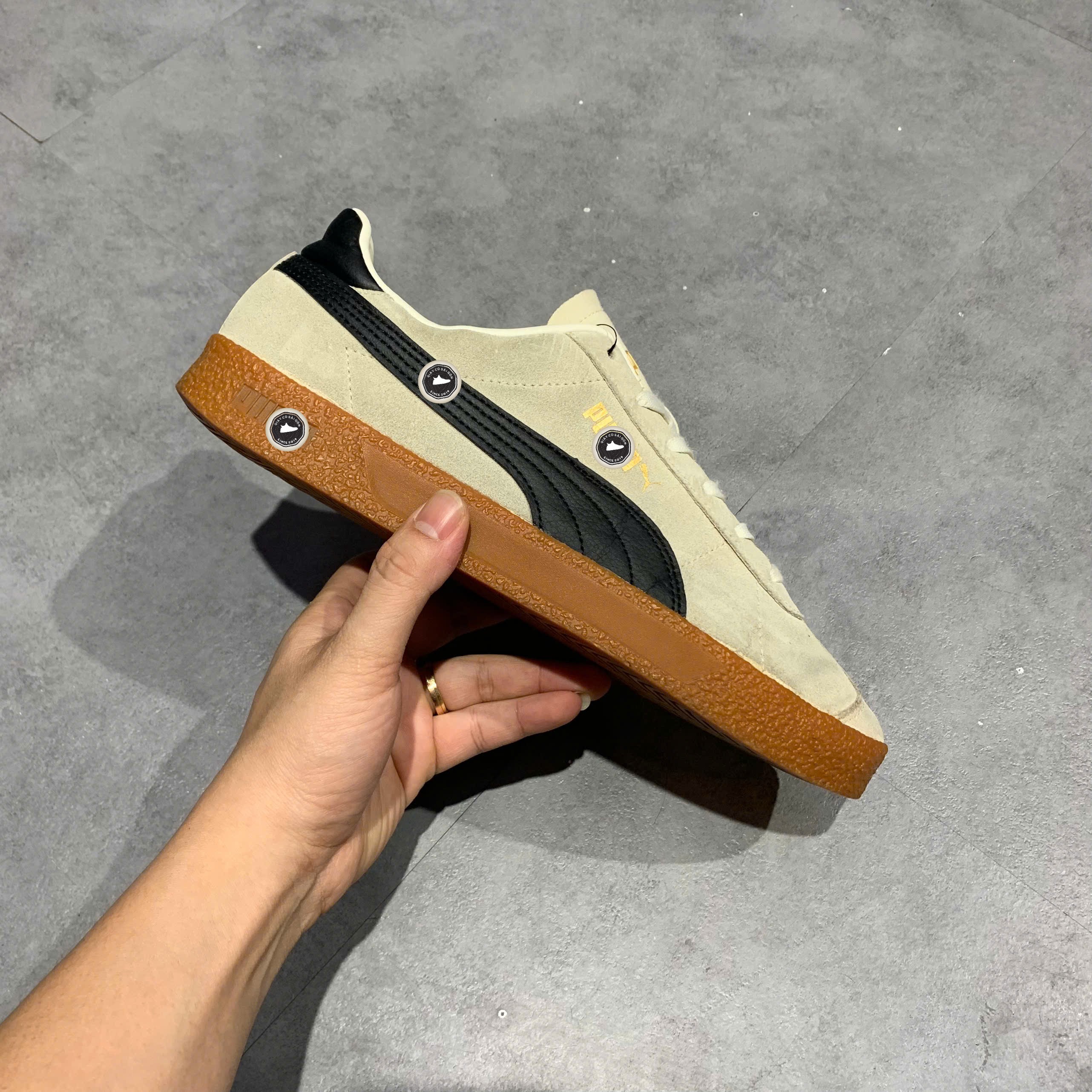 Puma Club Marshmallow Gum - 381111 08 - Size 41 - GIÀY 2HAND CHÍNH HÃNG PVN24534