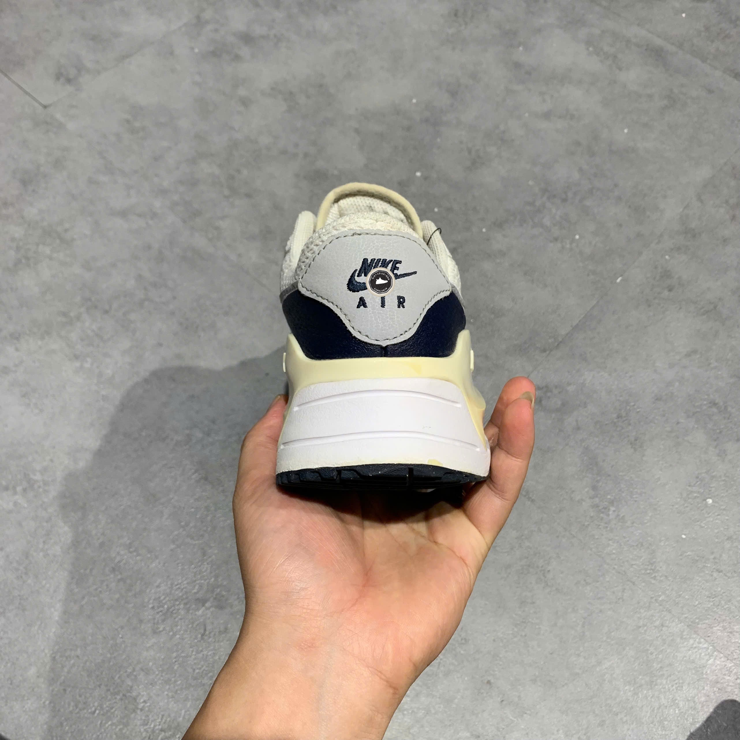 Nike Air Max SYSTM White Obsidian - DM9537 102 - Size 41 - GIÀY 2HAND CHÍNH HÃNG PVN24193