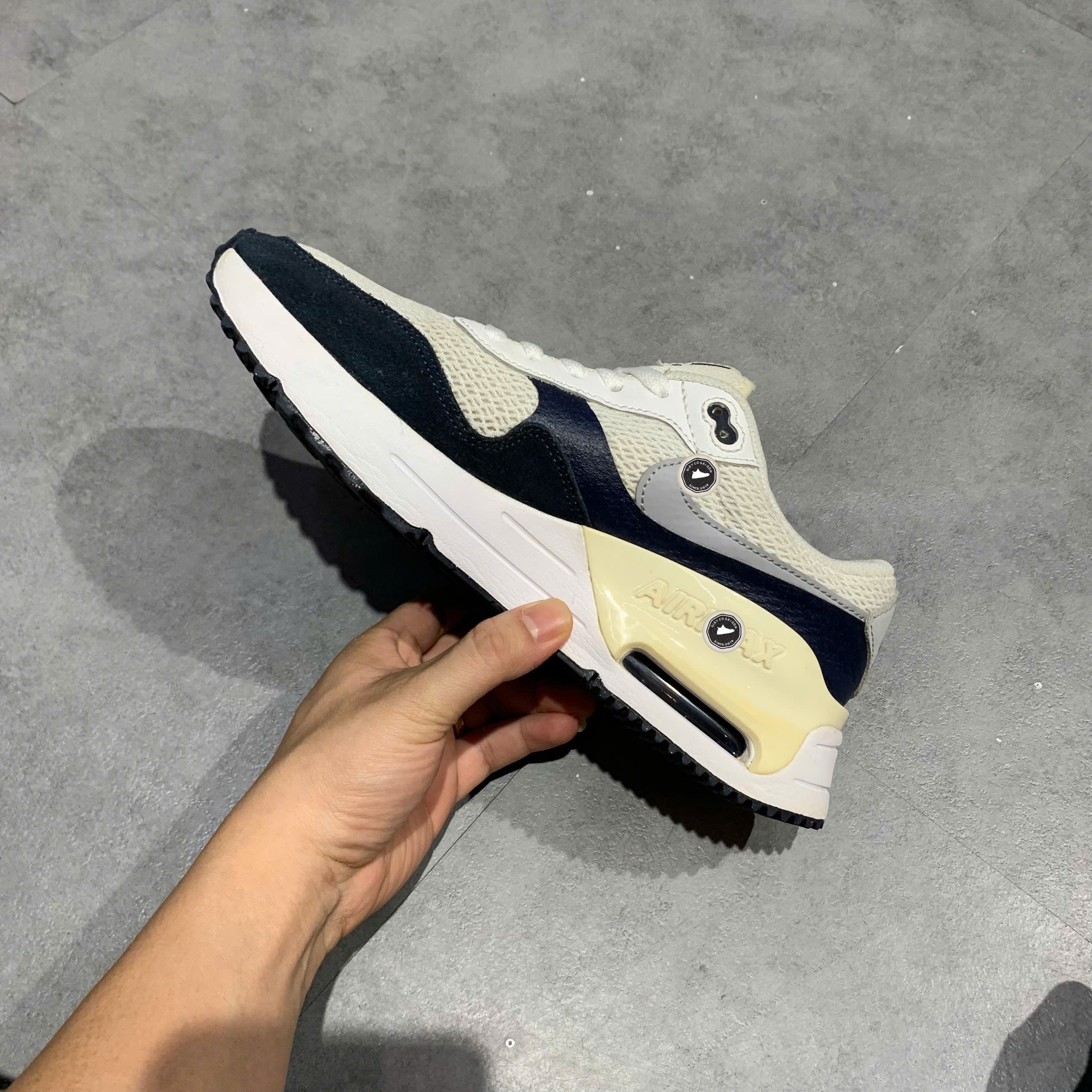 Nike Air Max SYSTM White Obsidian - DM9537 102 - Size 41 - GIÀY 2HAND CHÍNH HÃNG PVN24193
