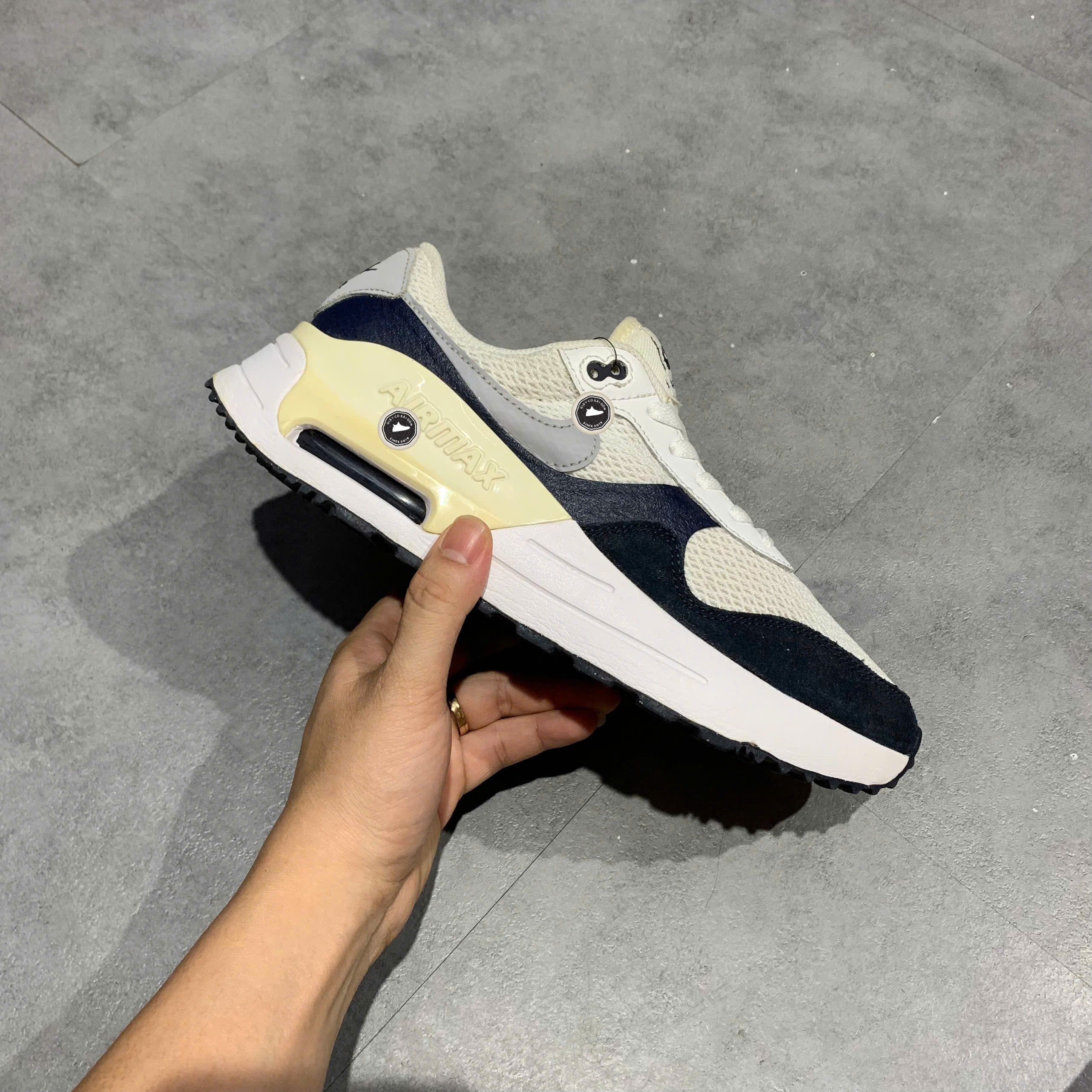 Nike Air Max SYSTM White Obsidian - DM9537 102 - Size 41 - GIÀY 2HAND CHÍNH HÃNG PVN24193
