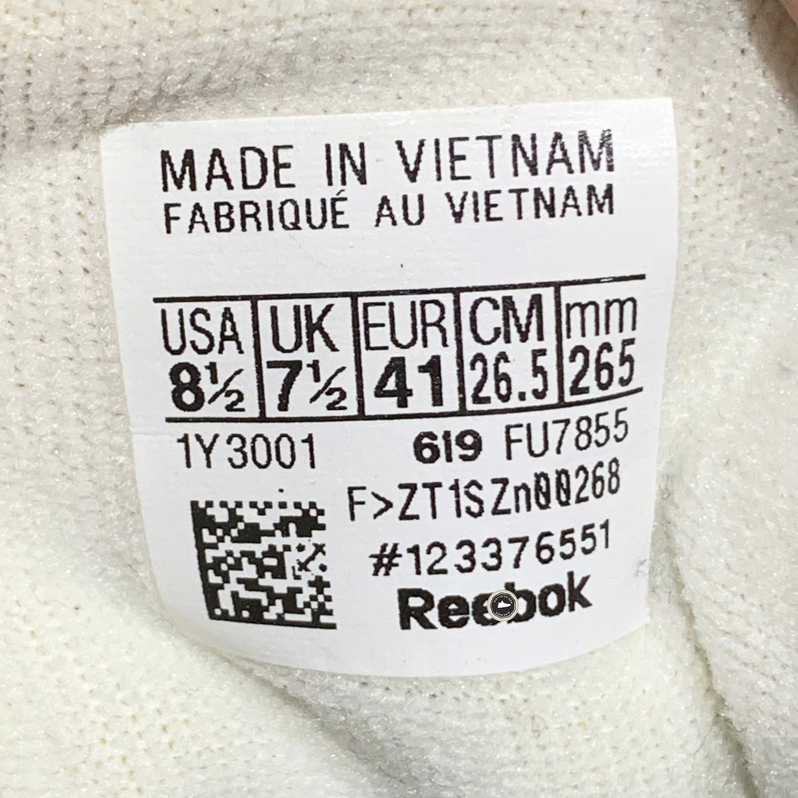 Reebok Royal Techque T 'White Brown' - FU7855 - Size 41 - GIÀY 2HAND CHÍNH HÃNG PVN24350