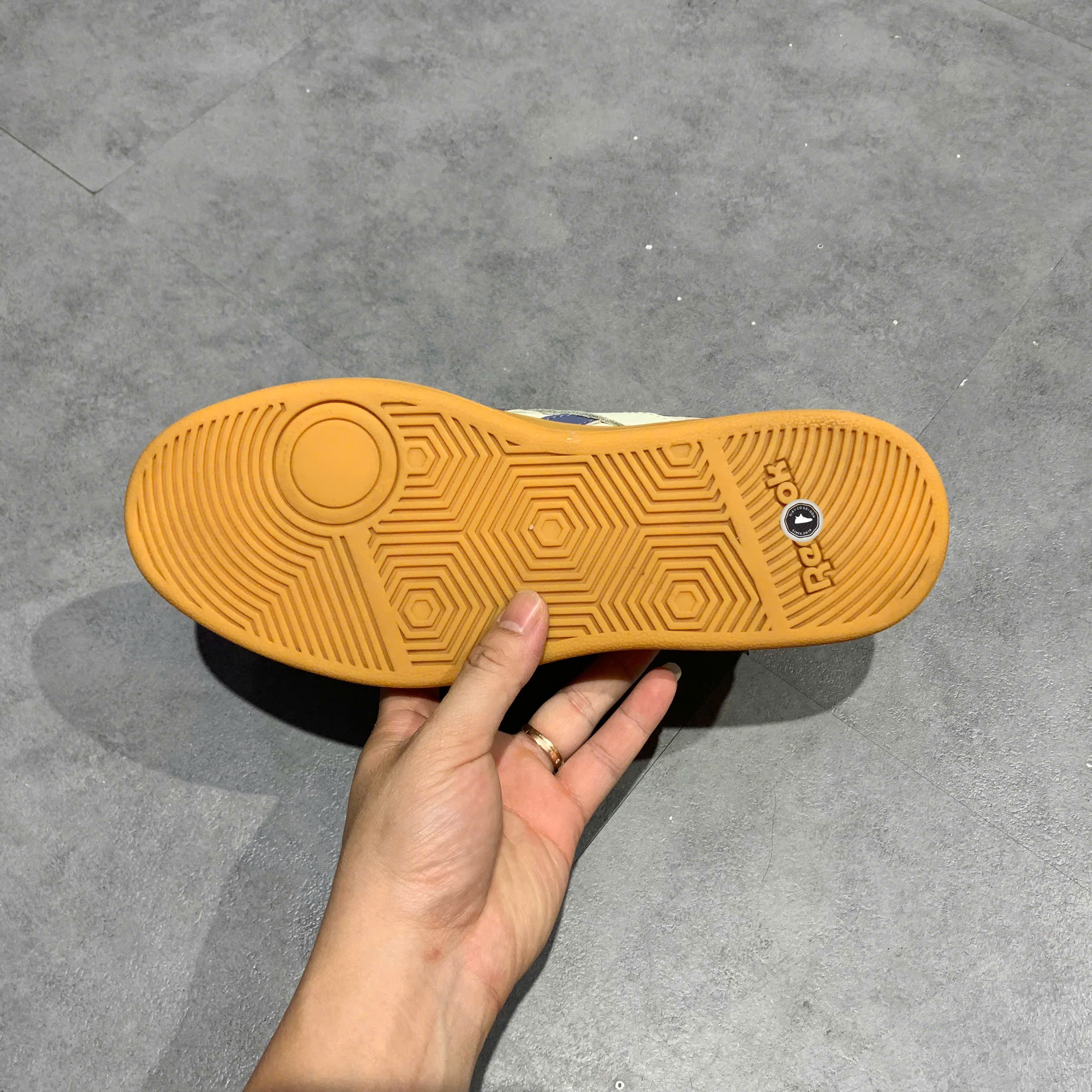 Reebok Royal Techque T 'White Brown' - FU7855 - Size 41 - GIÀY 2HAND CHÍNH HÃNG PVN24350