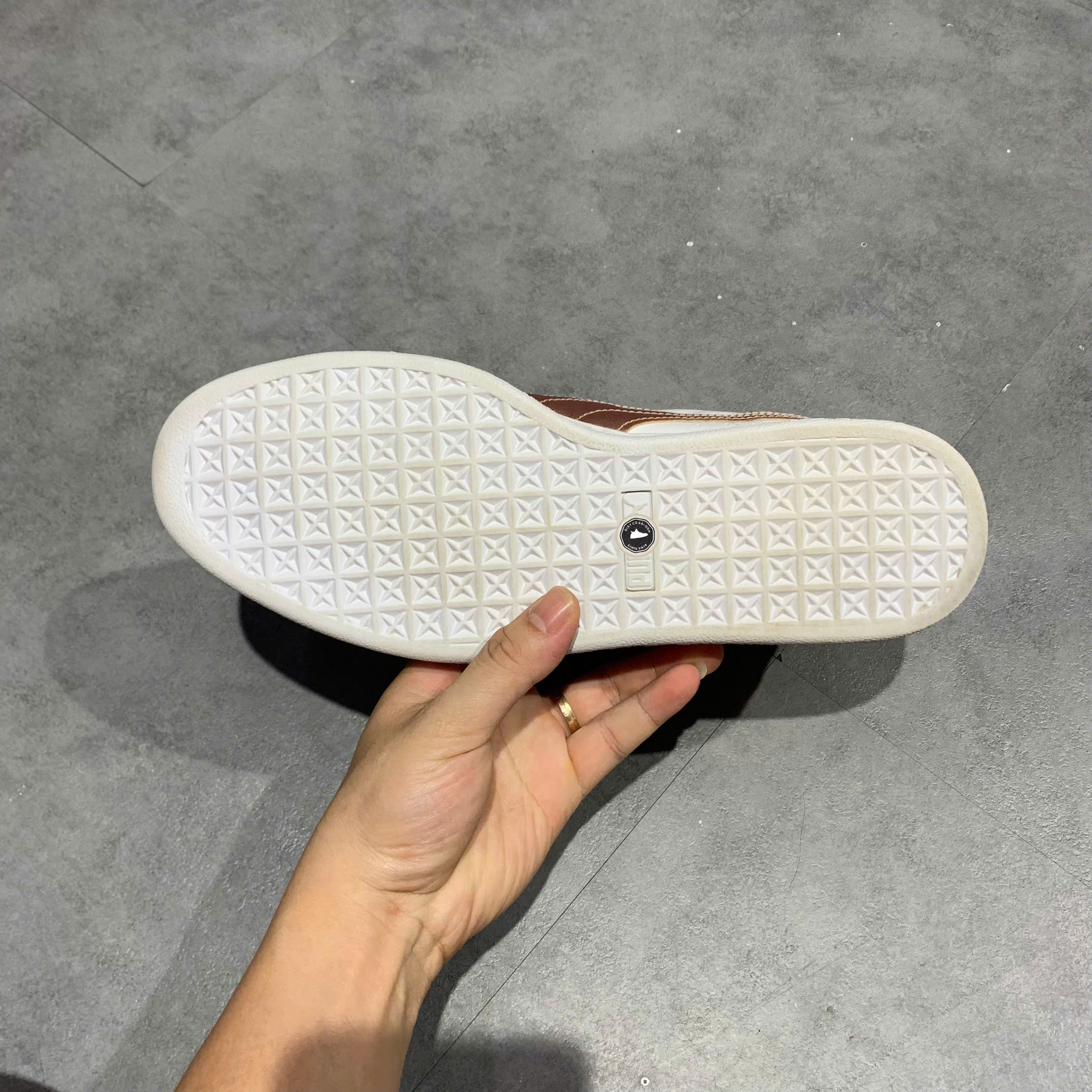 Puma Basket Classic Metallic - 374154 01 - Size 41 - GIÀY 2HAND CHÍNH HÃNG PVN24543