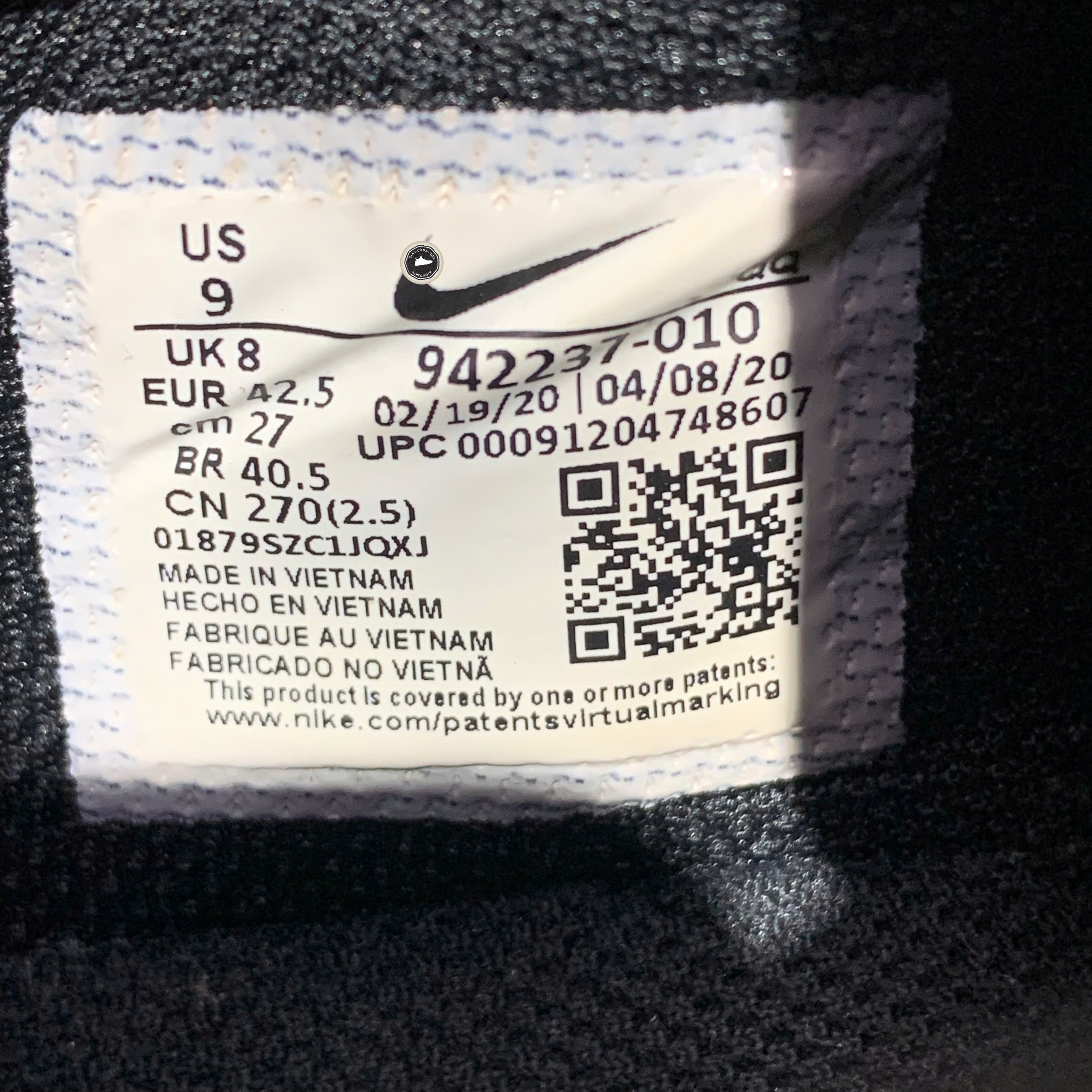 Nike SB Delta Force Vulc - 942237 010 - Size 42.5 - GIÀY 2HAND CHÍNH HÃNG PVN24550