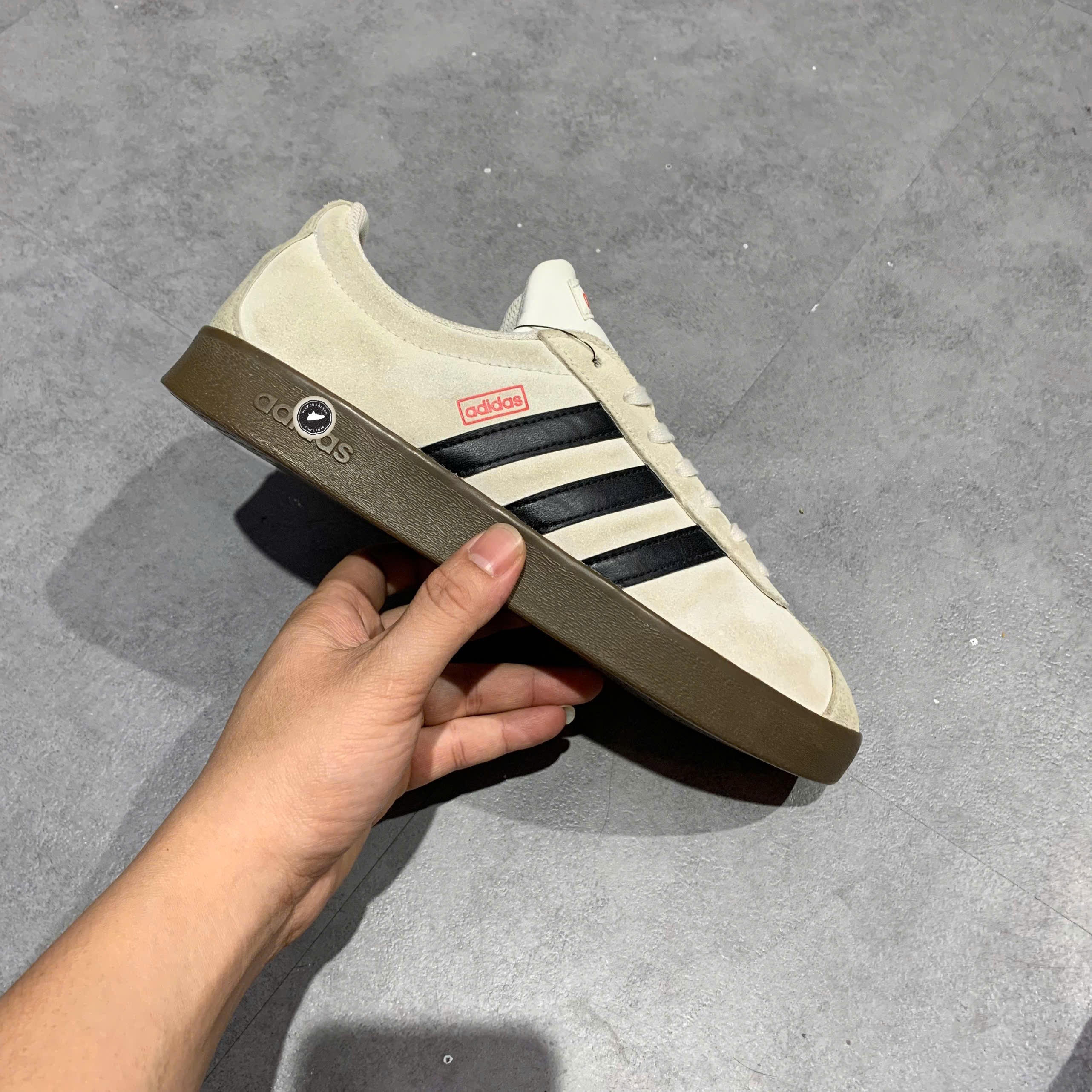 Adidas VL Court 2.0 - HQ1802 - Size 40 - GIÀY 2HAND CHÍNH HÃNG PVN24371