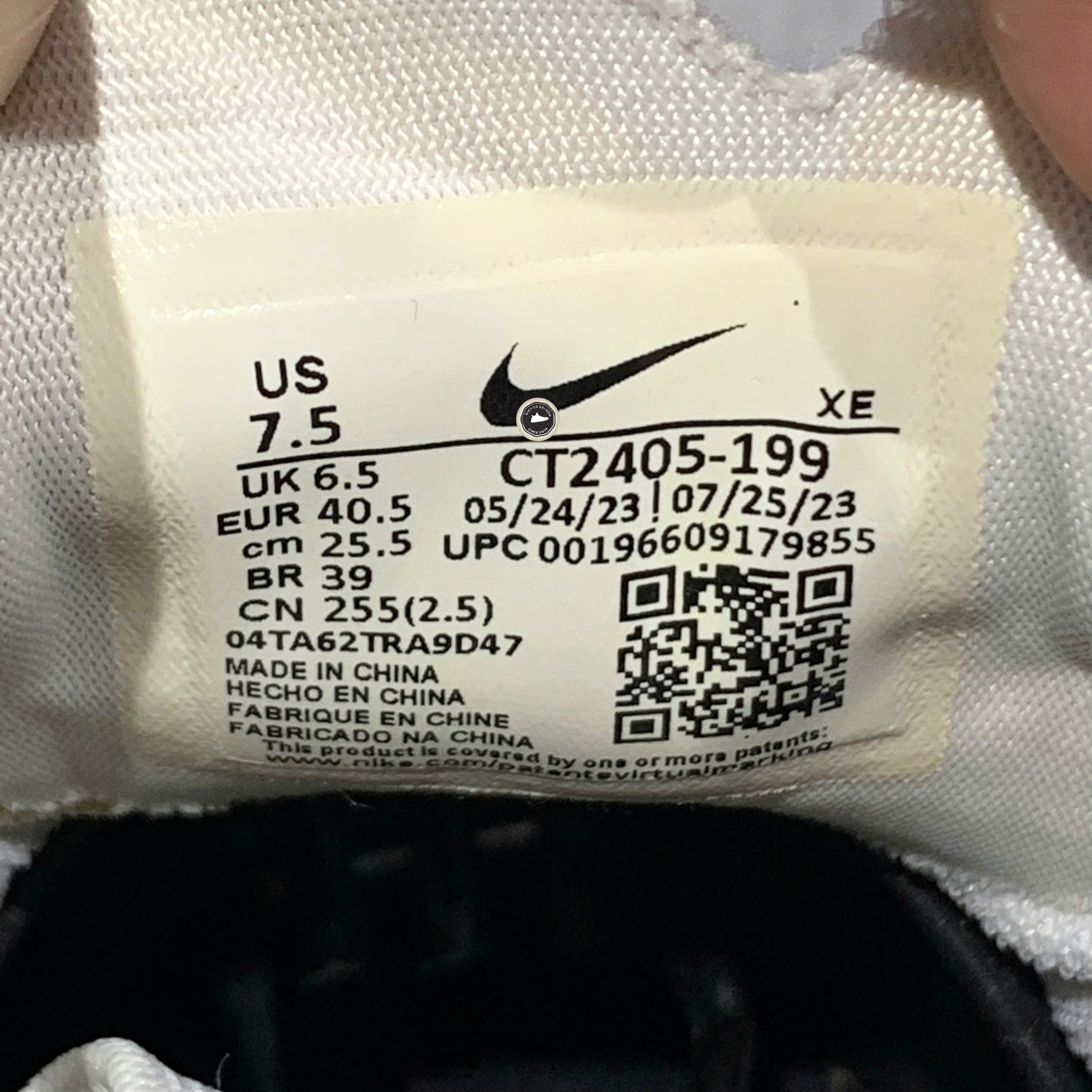 Nike Air Zoom Rival Fly 3 - CT2405 199 - Size 40.5 - GIÀY 2HAND CHÍNH HÃNG PVN24200