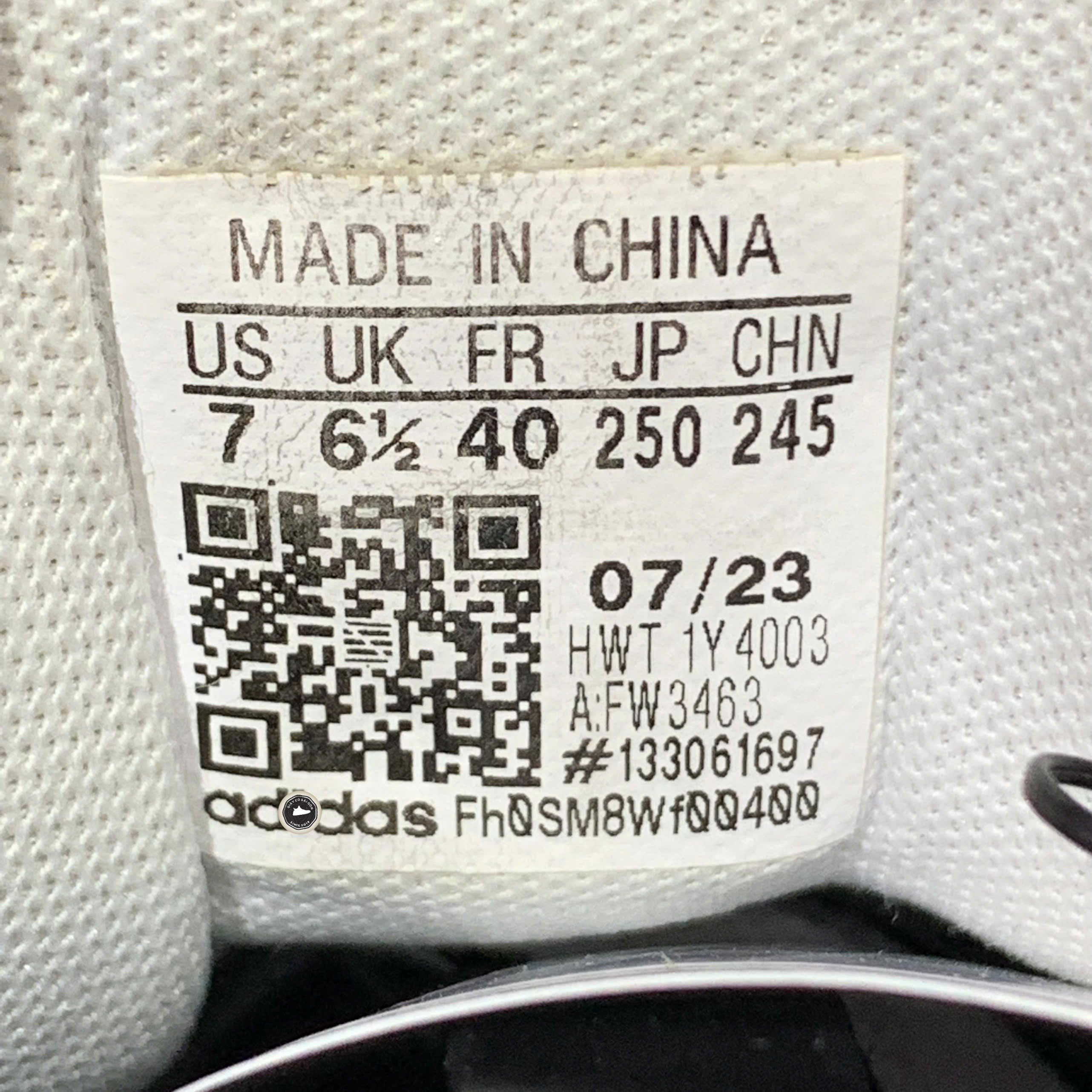 Adidas Entrap 'White Glory Grey' - FW3463 - Size 40 - GIÀY 2HAND CHÍNH HÃNG PVN24017