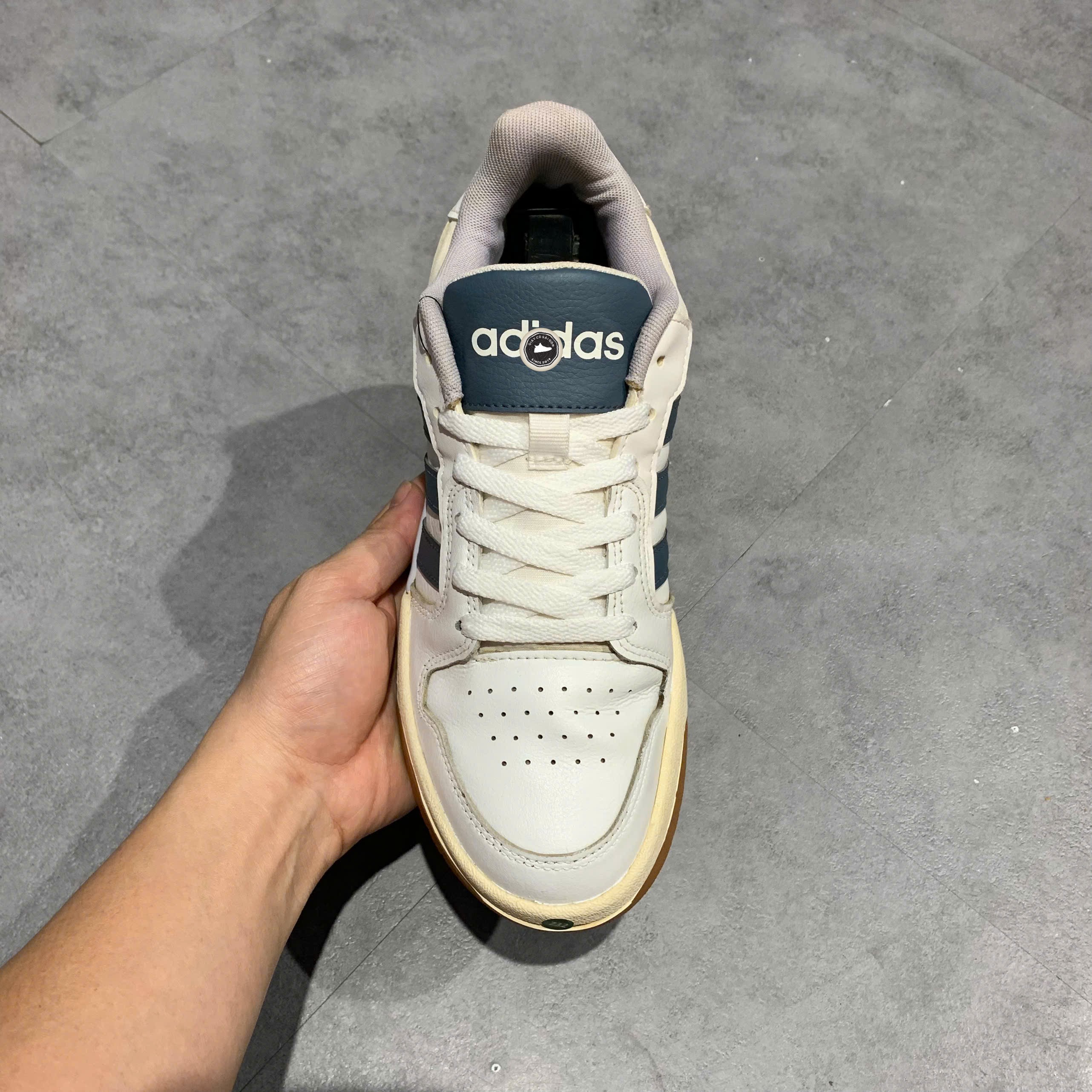 Adidas Entrap 'White Glory Grey' - FW3463 - Size 40 - GIÀY 2HAND CHÍNH HÃNG PVN24017