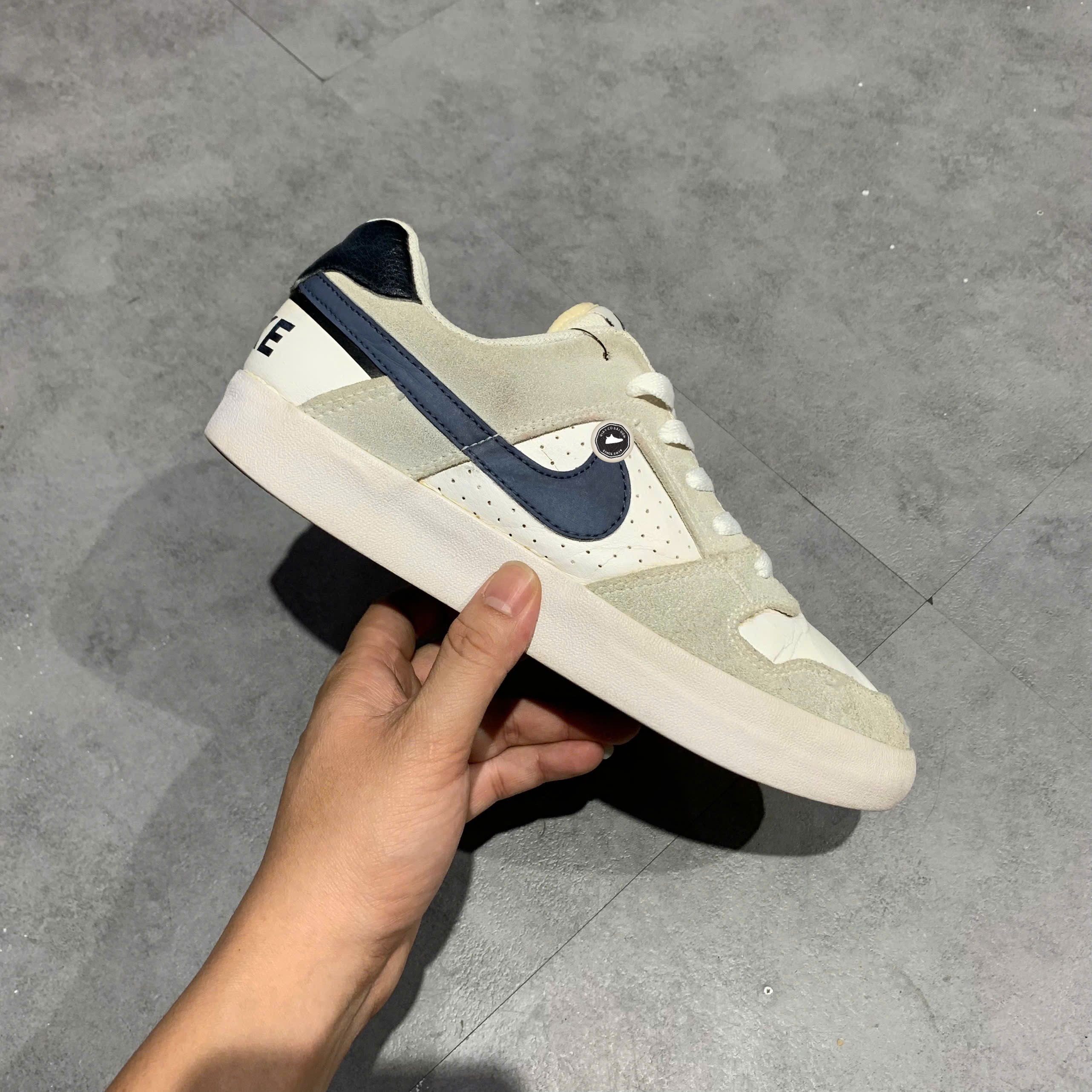 Nike Delta Force Vulc SB White Thunder Blue - 942237 100 - Size 40 - GIÀY 2HAND CHÍNH HÃNG PVN24428