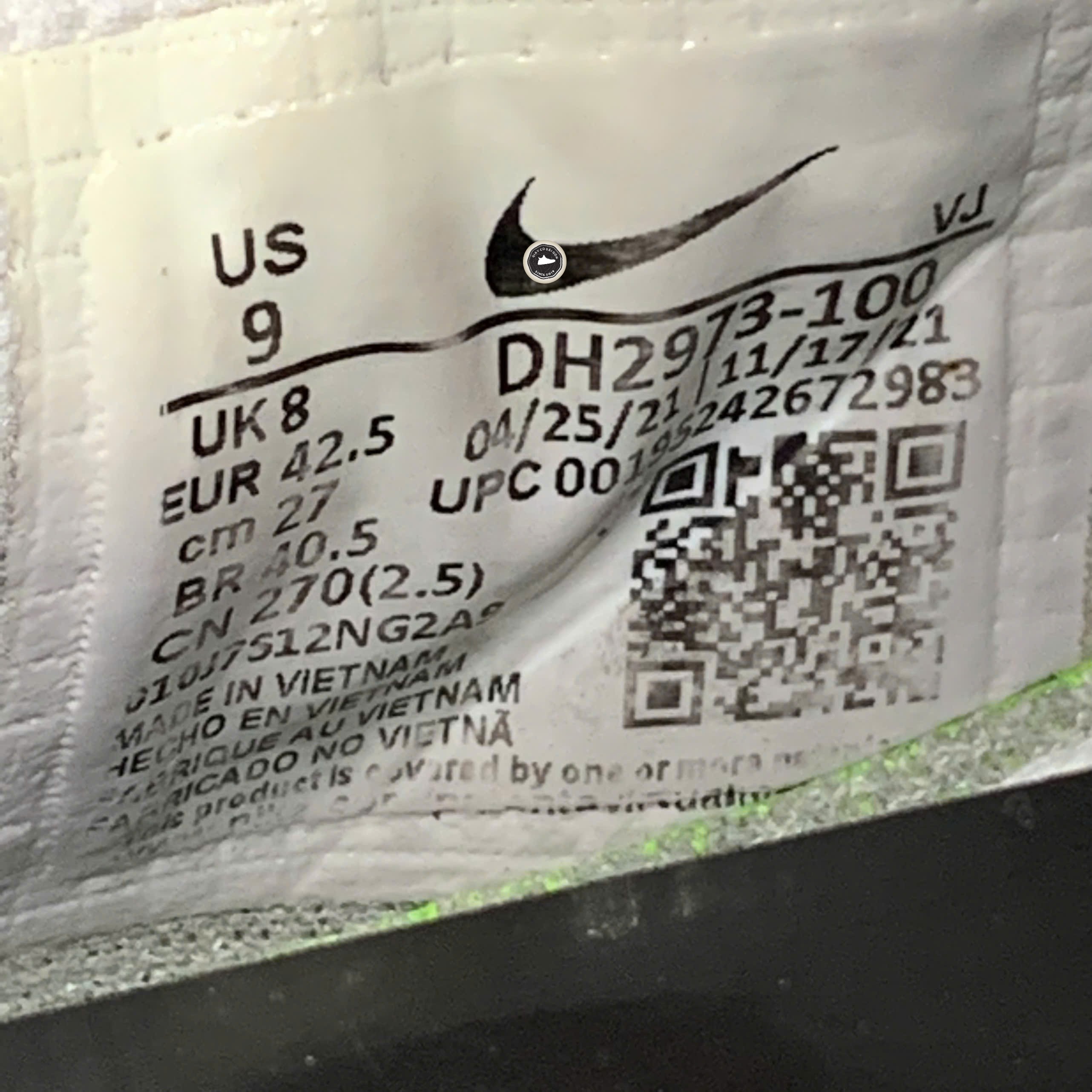 Nike Air Max Terrascape 90 Sail Sea Glass - DH2973 100 - Size 42.5 - GIÀY 2HAND CHÍNH HÃNG PVN24852