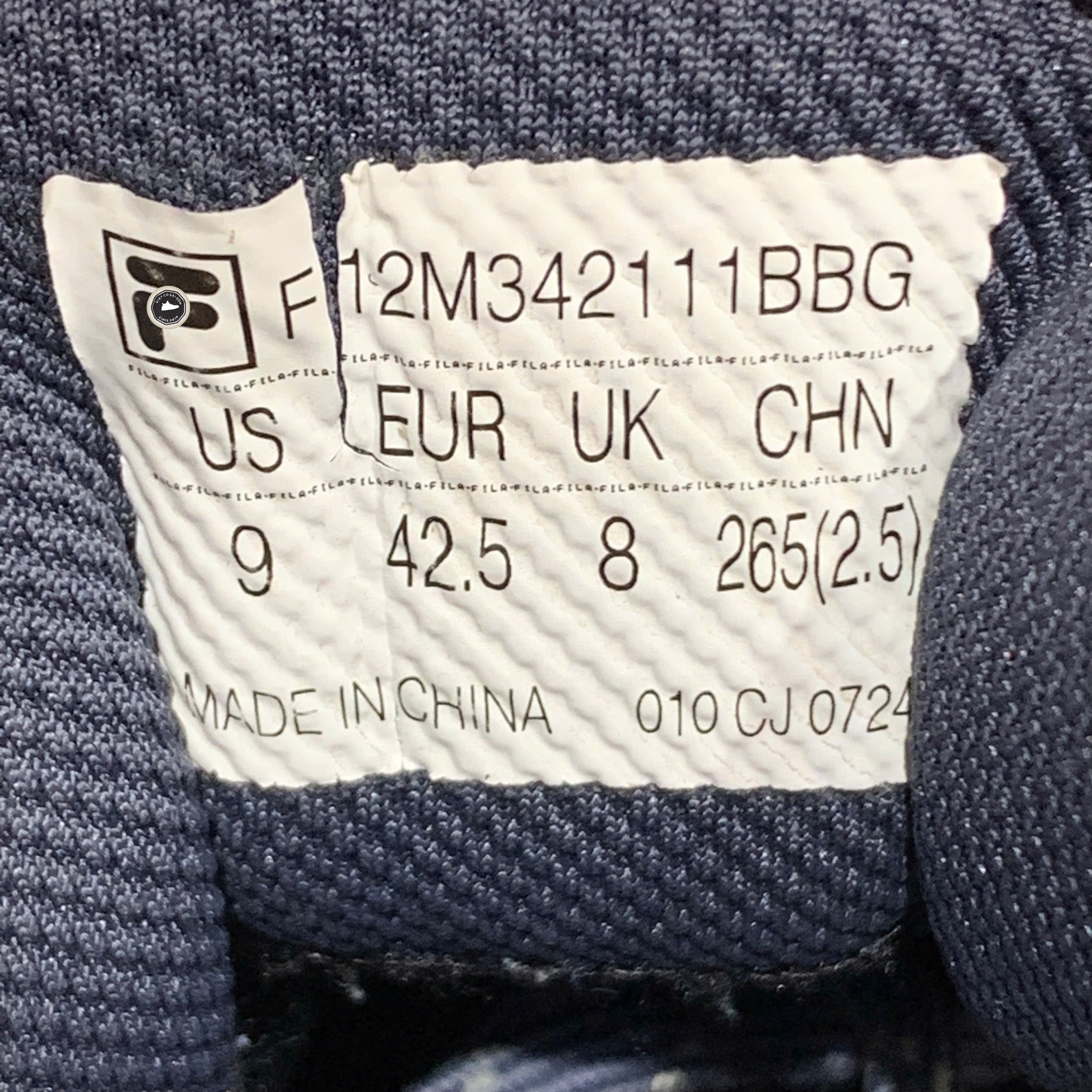 FILA Ray Tracer - F12M342111BBG - Size 42.5 - GIÀY 2HAND CHÍNH HÃNG PVN24753